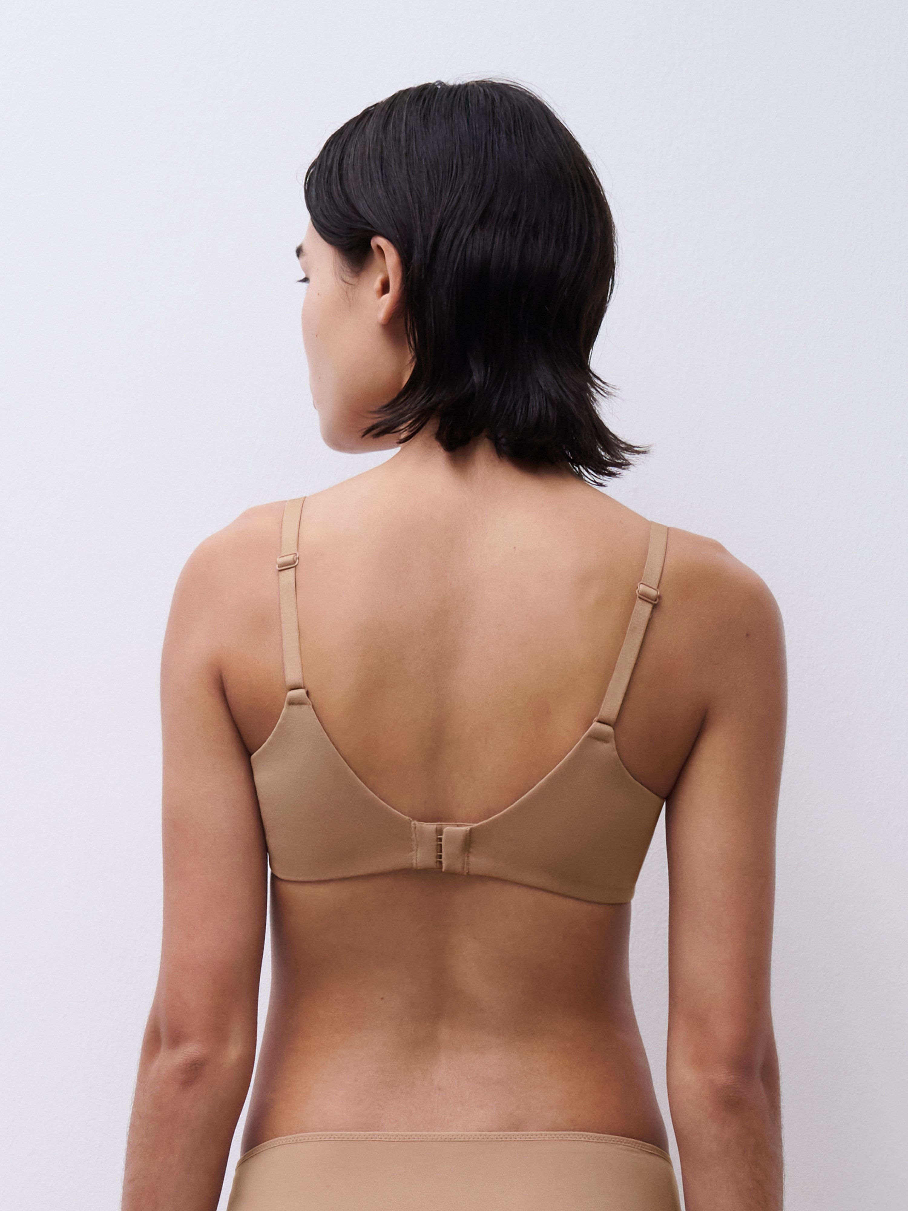 Full-cup bra CHANTELLE Brown