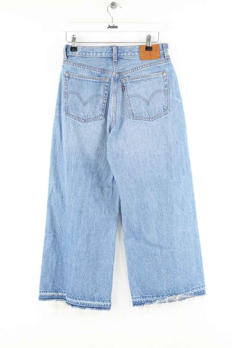 Straight cotton-blend pants LEVI'S - Seconde main Blue