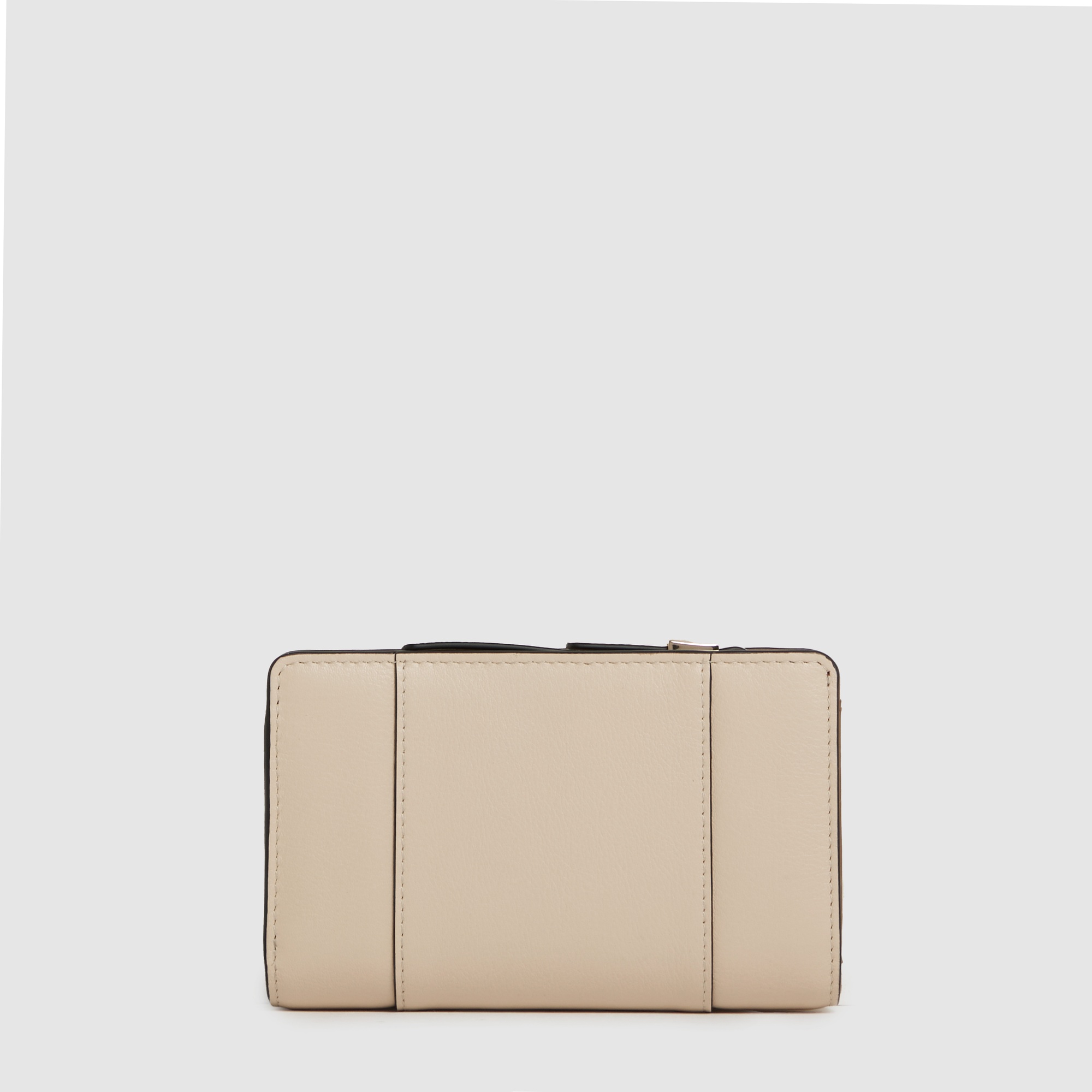 Babylon leather wallet Beige