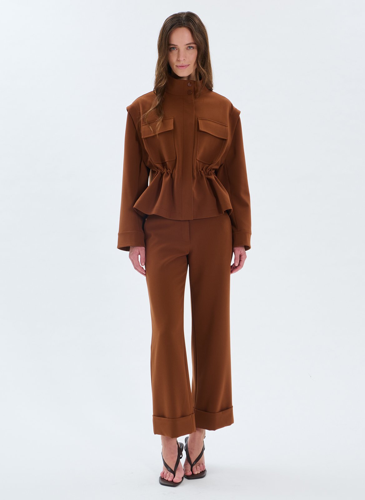 Carrot trousers ZAPA Brown