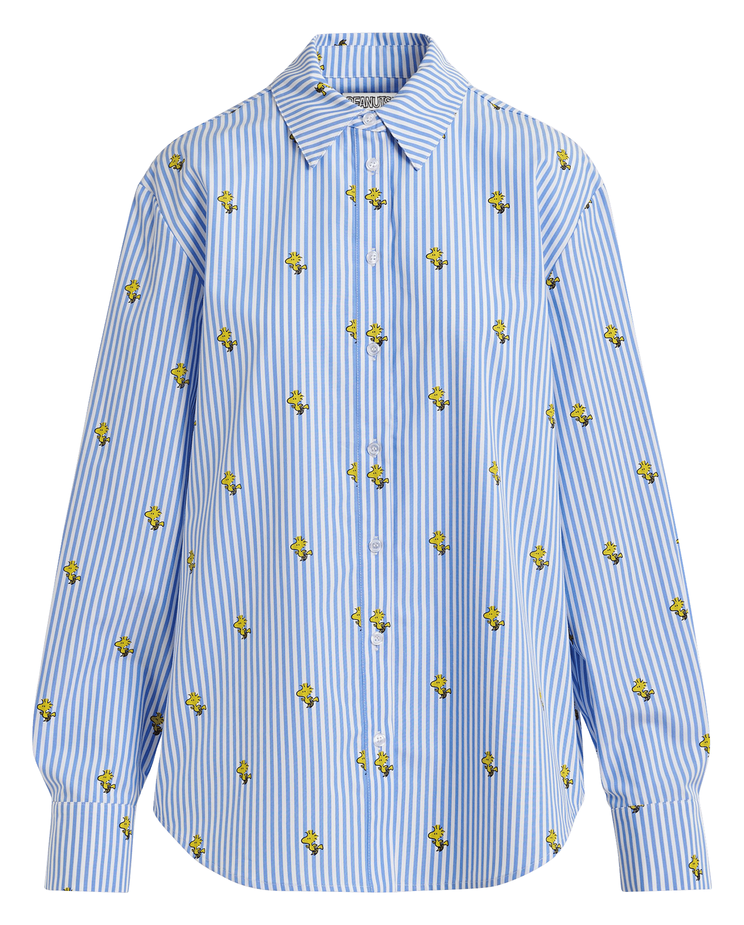 Chemise imprimée en coton ESSENTIEL ANTWERP Bleu