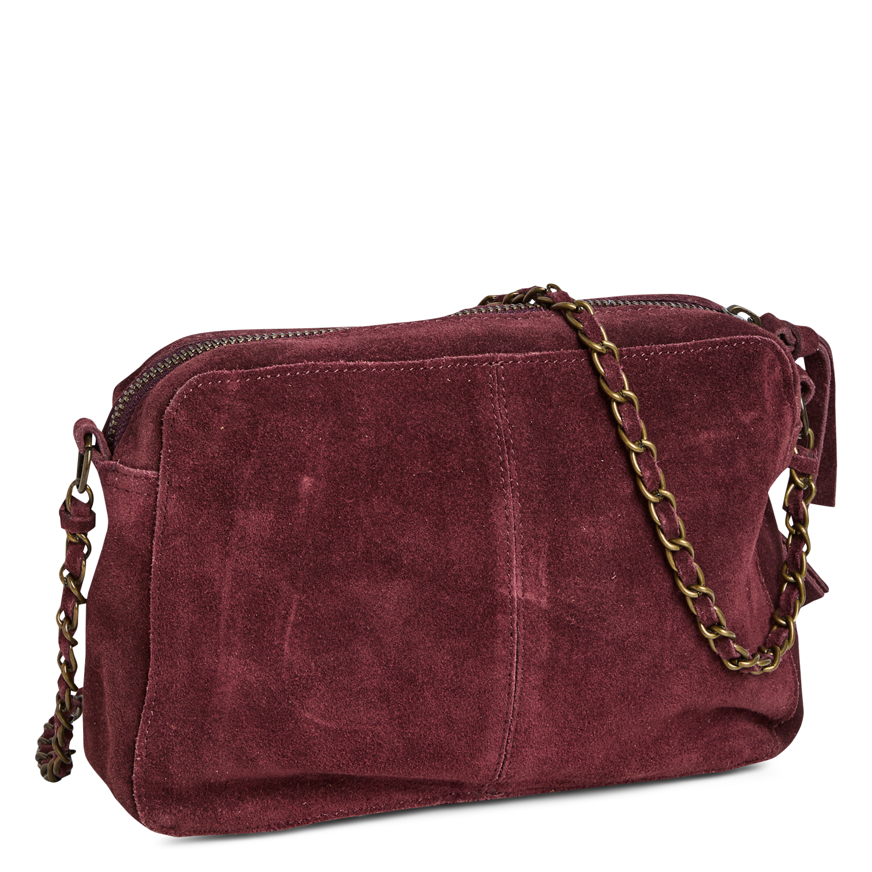 Sac bandoulière en cuir façon serpent | Prune PIECES Femme