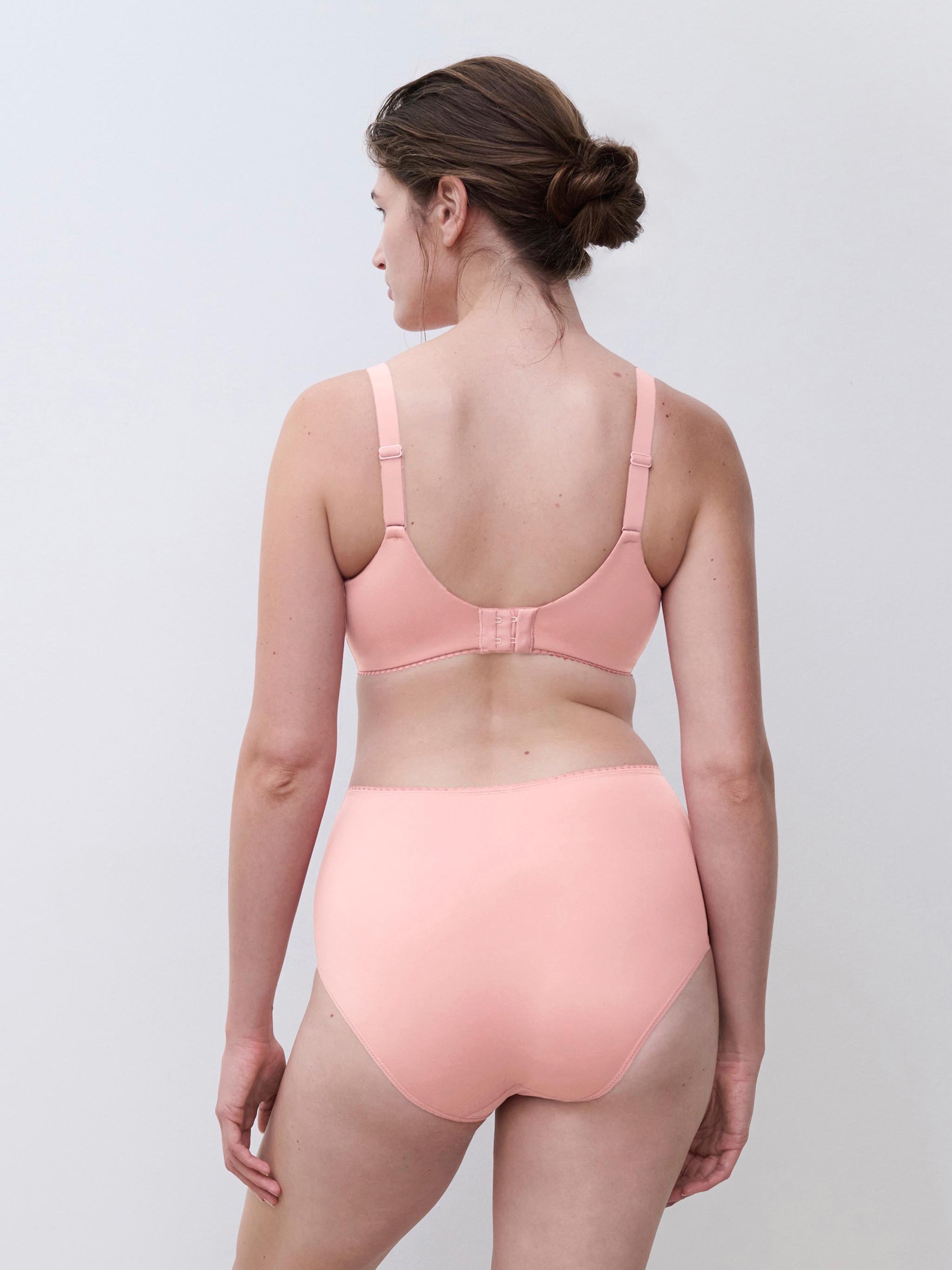 High-waisted lace support briefs | Pink CHANTELLE Women