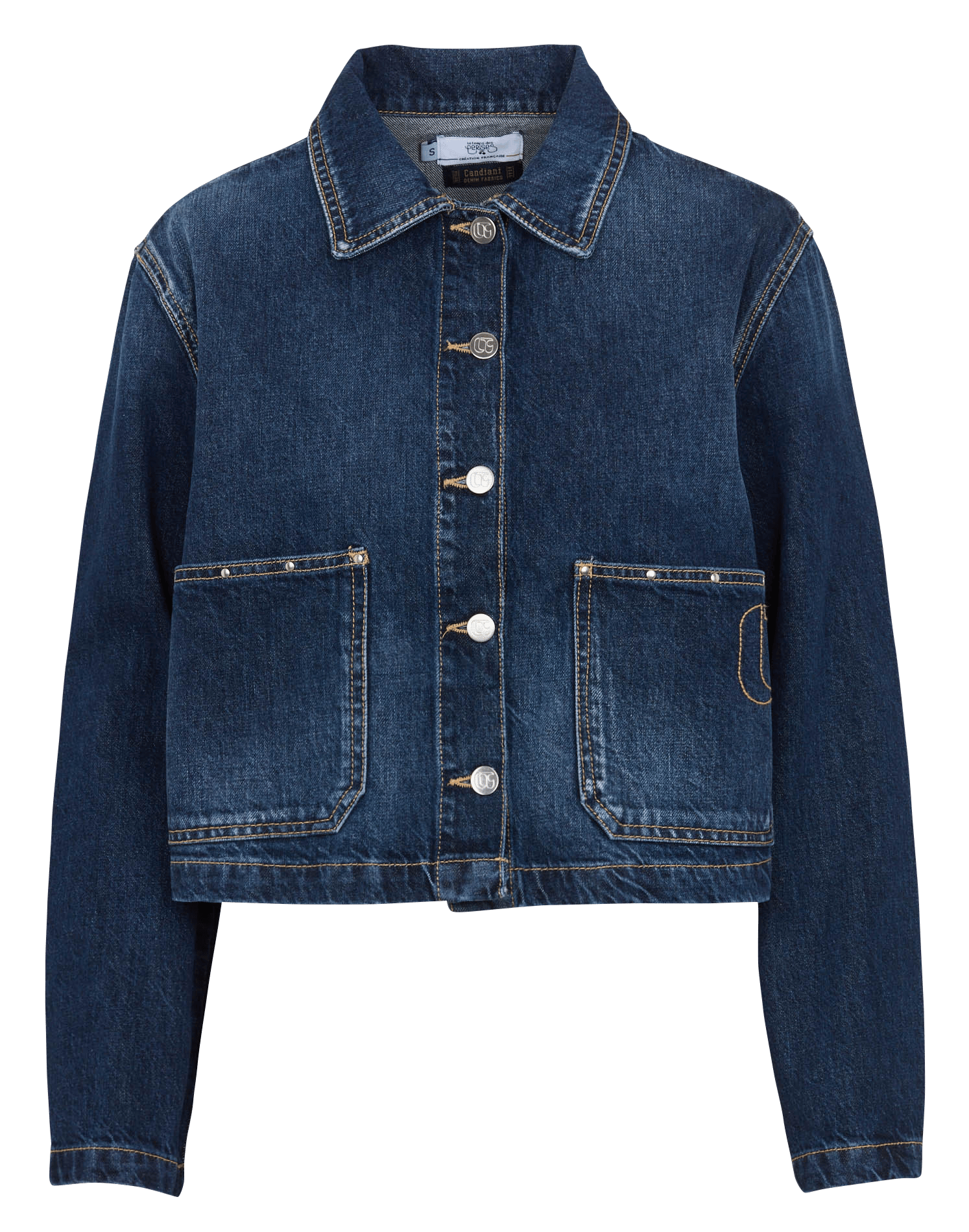 Denim jacket LE TEMPS DES CERISES Blue
