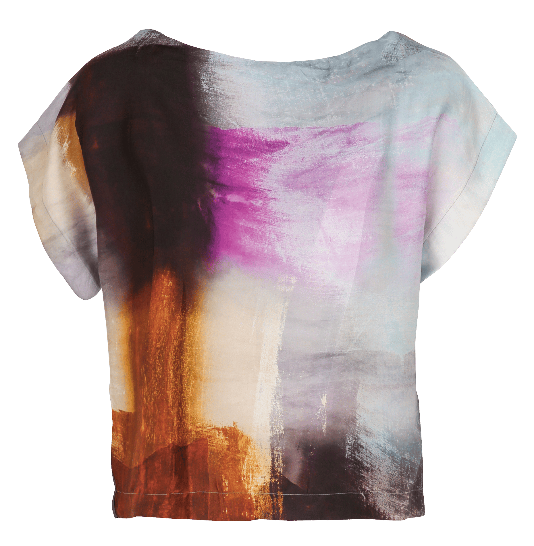 Tee-shirt imprimé COTELAC Bleu