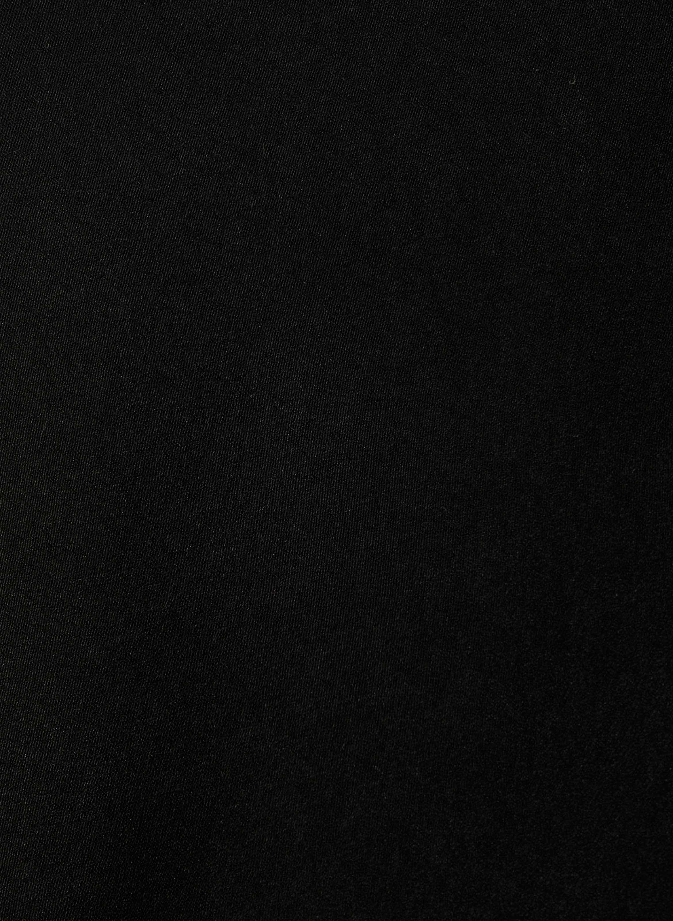 Jupe midi évasée asymétrique LA FEE MARABOUTEE Black