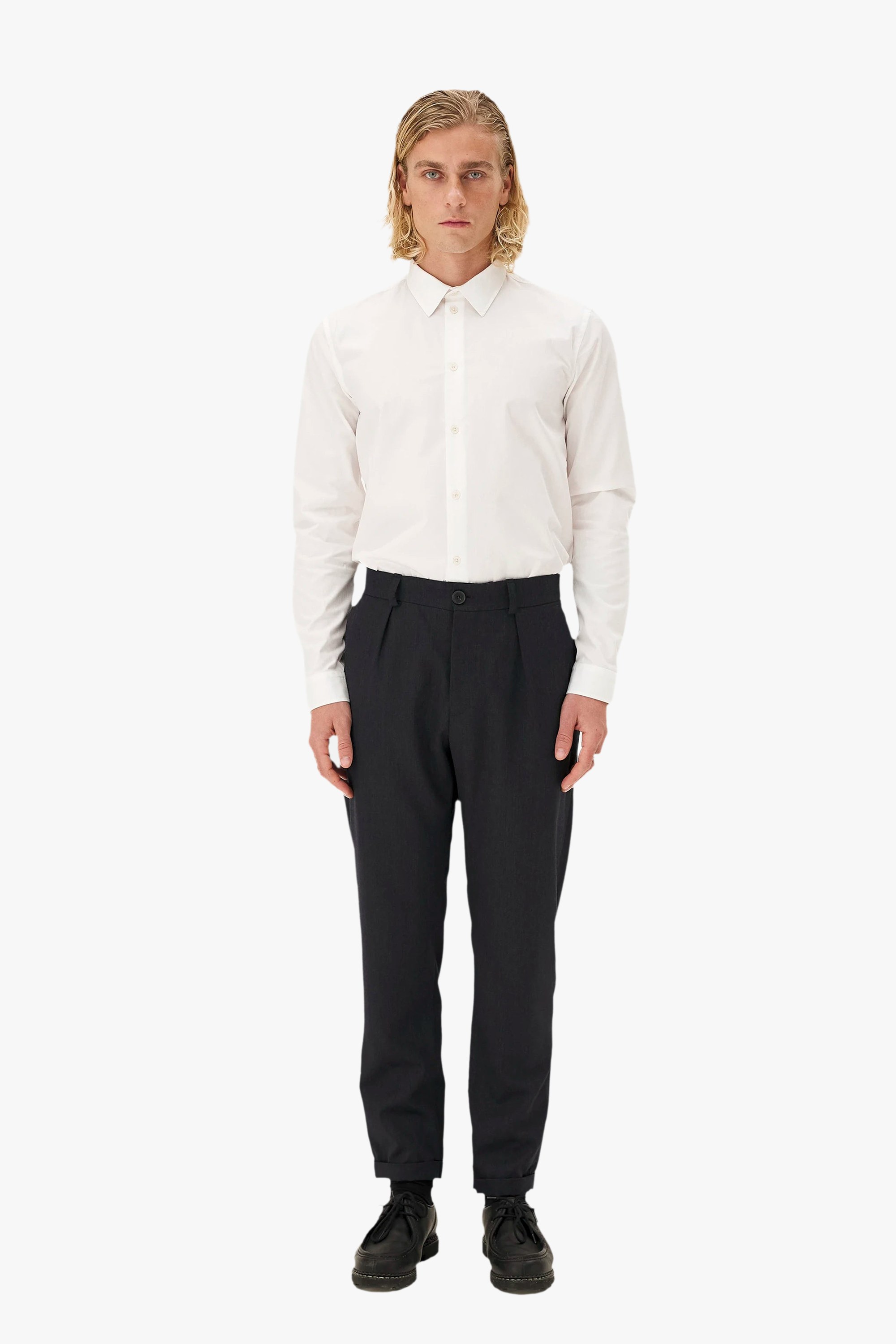 Sienna pleated trousers Noyoco Blue