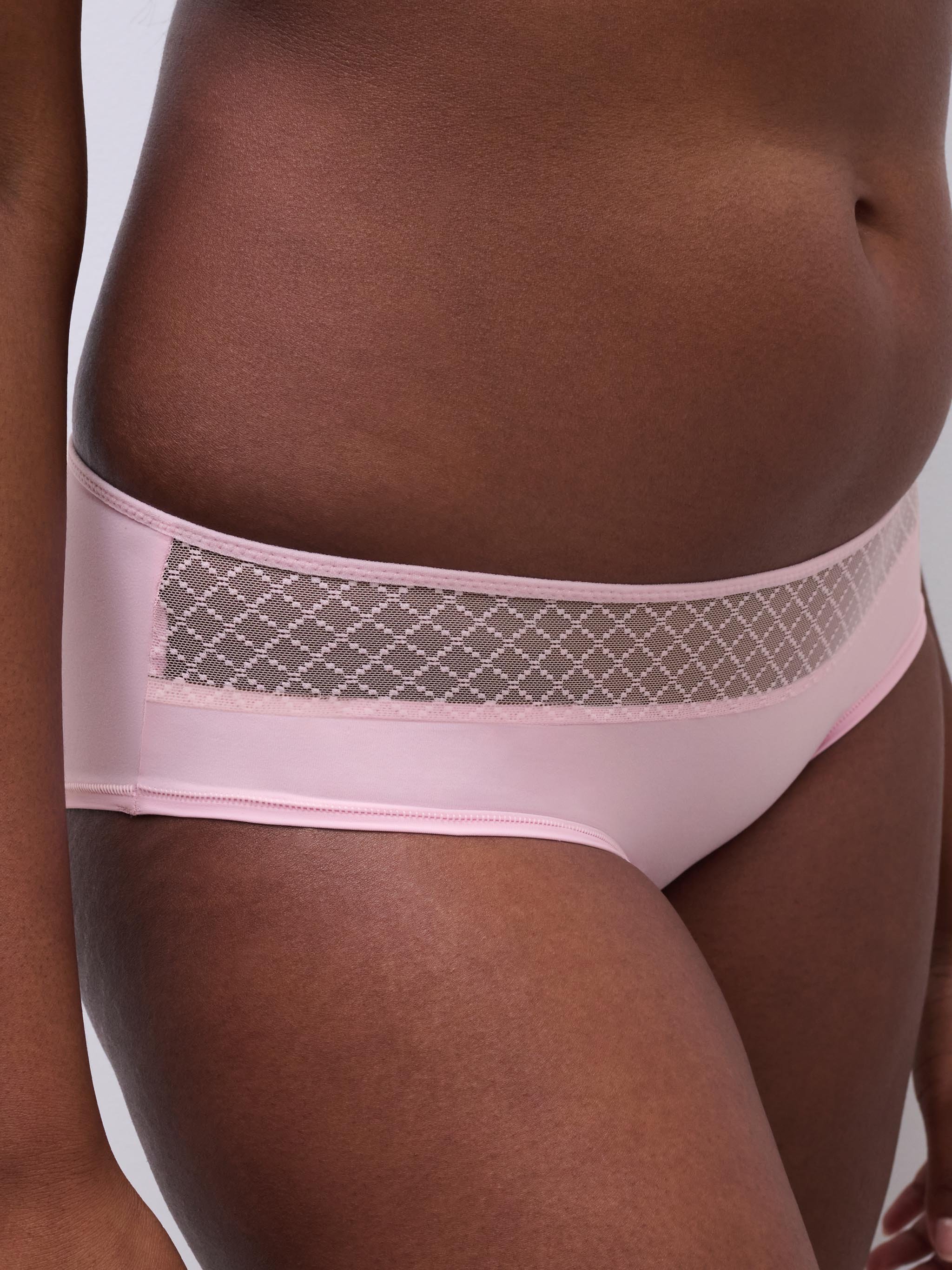 Lace boy shorts CHANTELLE Pink
