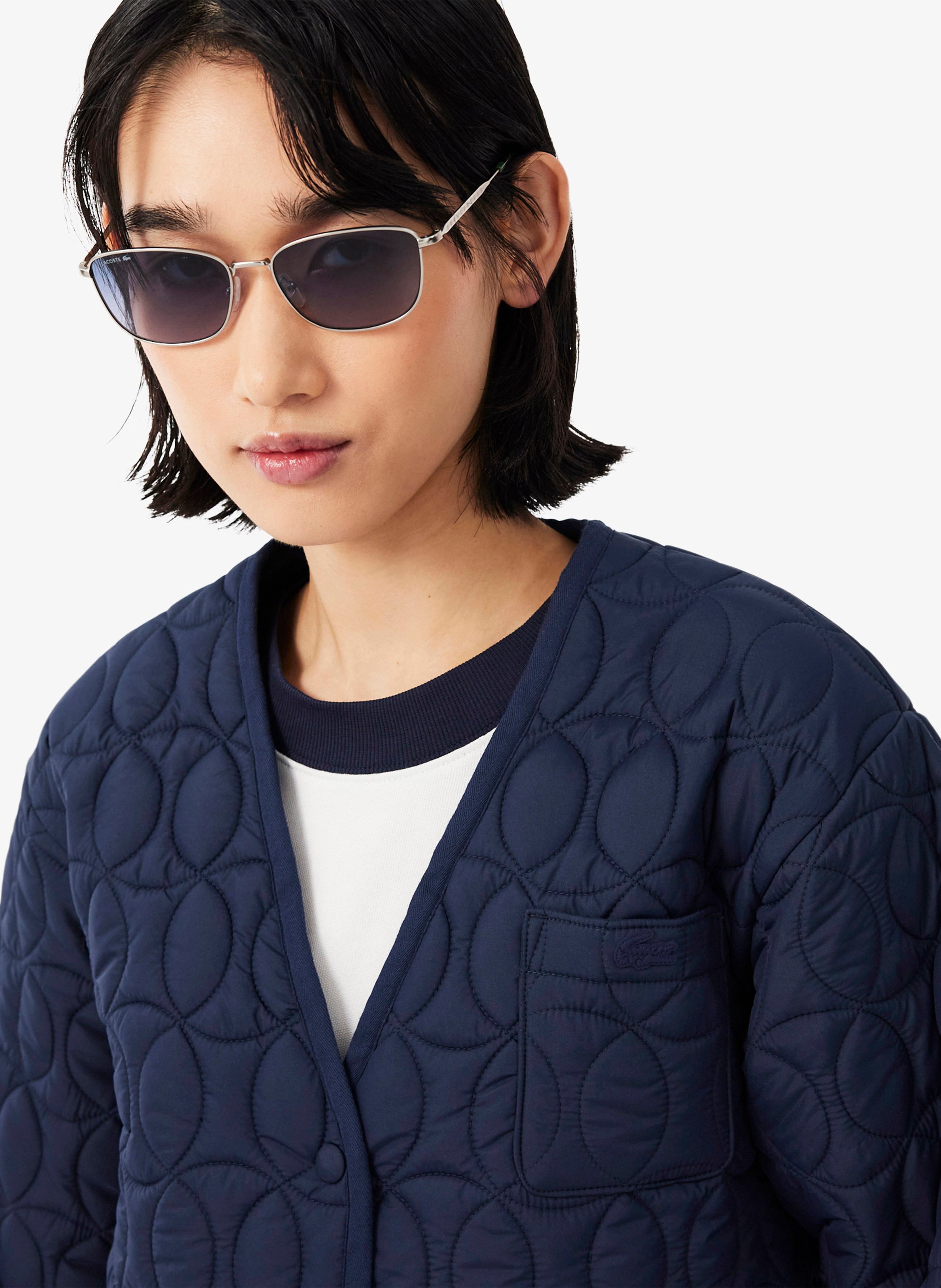 Veste ample matelassée LACOSTE Bleu