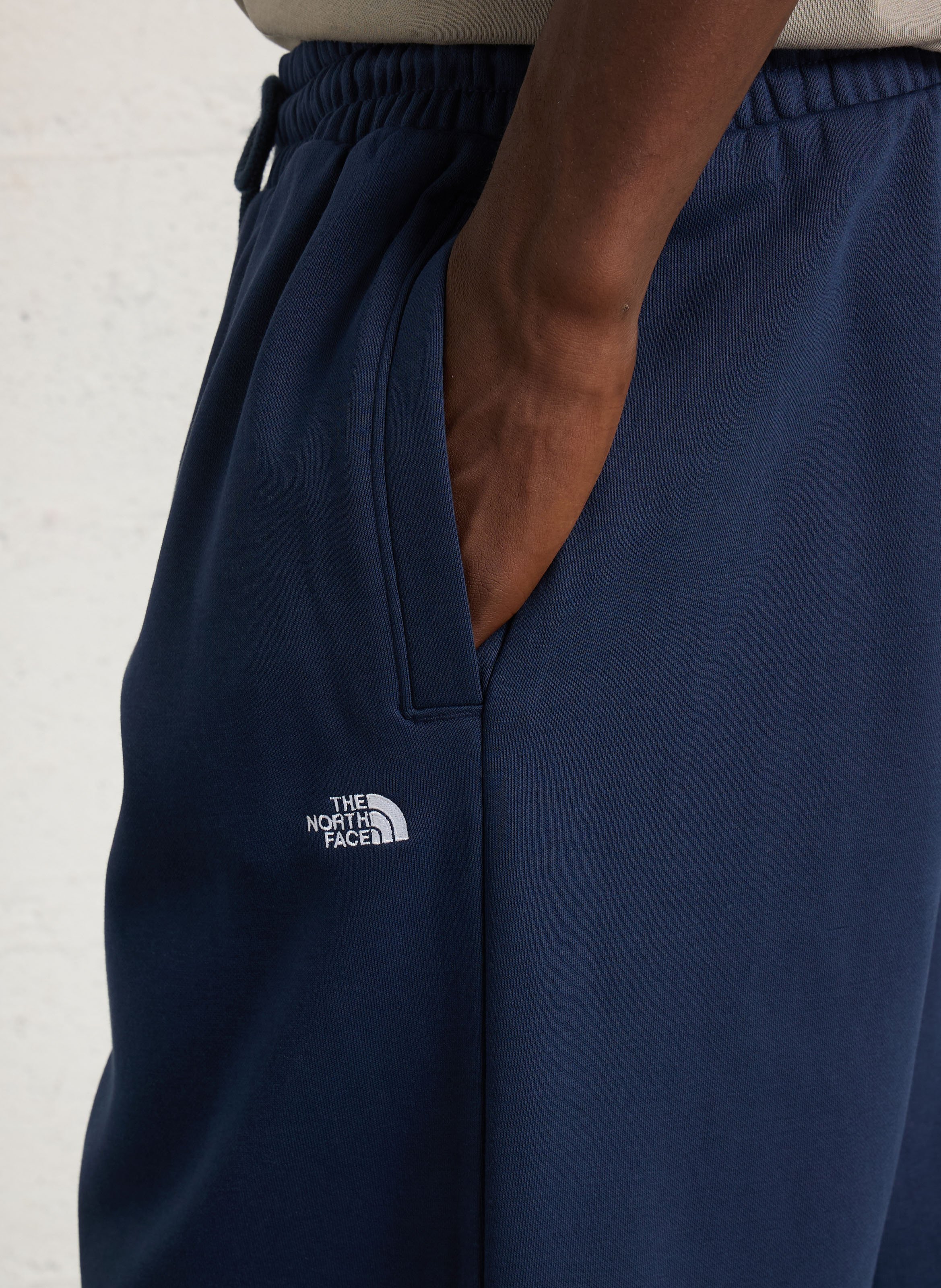 Cotton-blend track pants THE NORTH FACE Blue