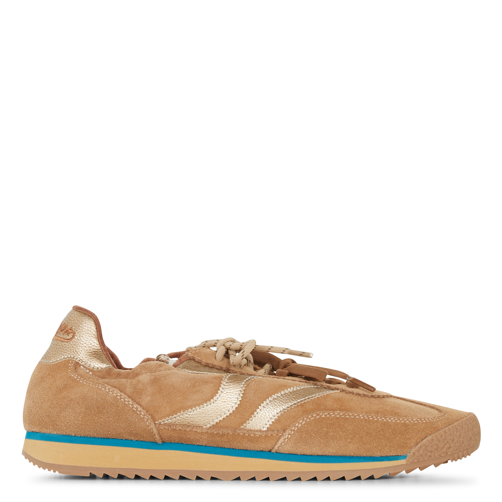 Baskets basses en cuir MRP Beige