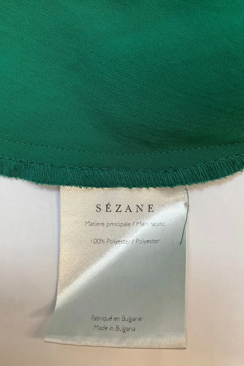 Robe SEZANE - Seconde main Vert