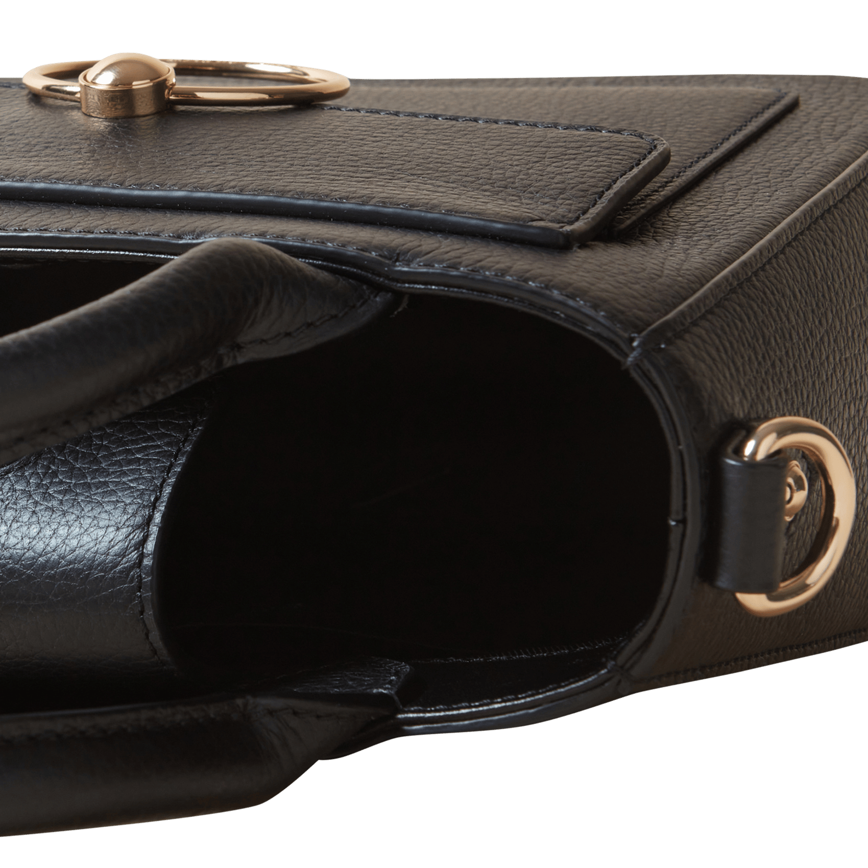 Leren handtas CLAUDIE PIERLOT Zwart