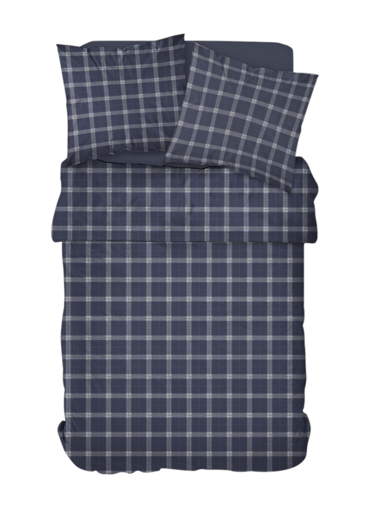 Printed cotton bed set TODAY LINGE DE MAISON Blue