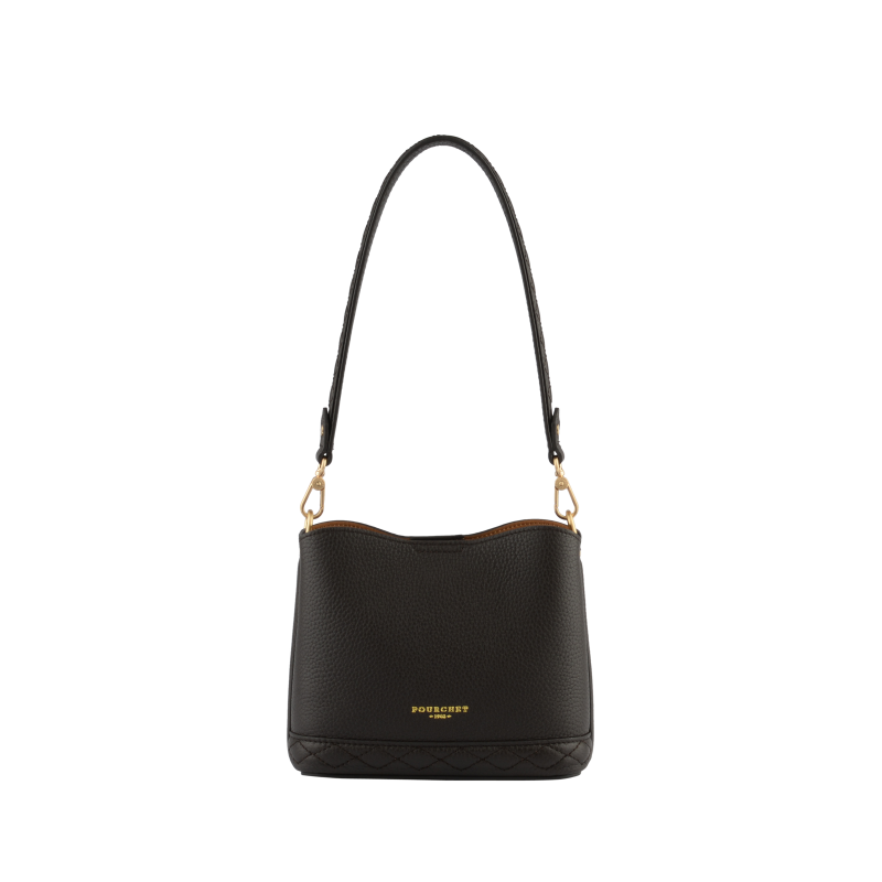 Satchel - cowhide leather POURCHET