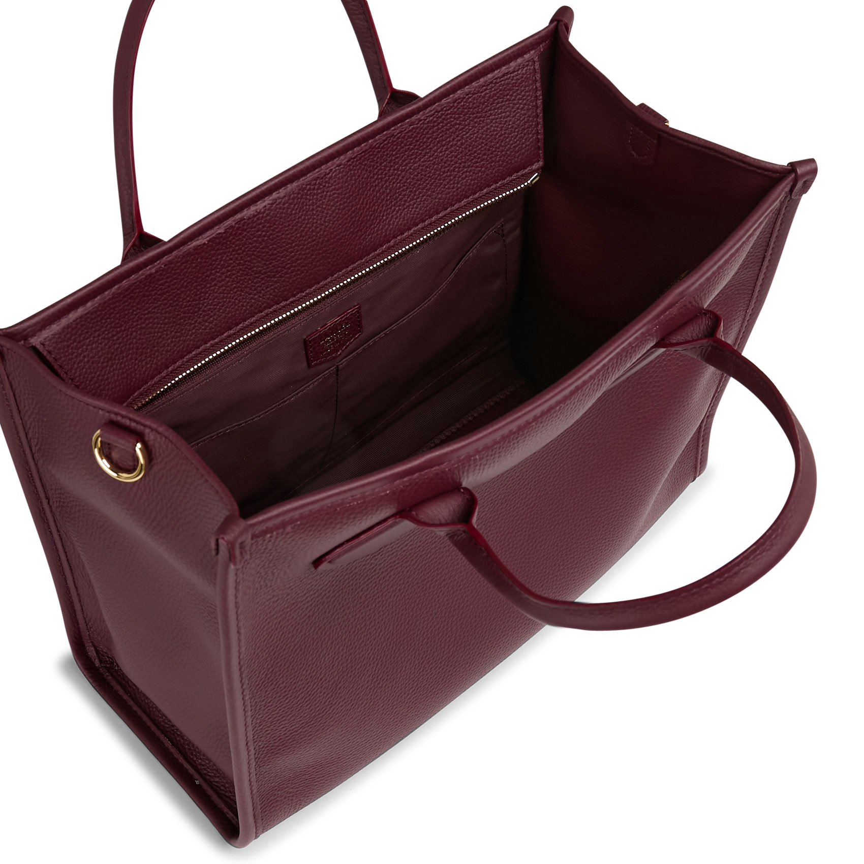 Billy L leather bag  LANCEL Plums