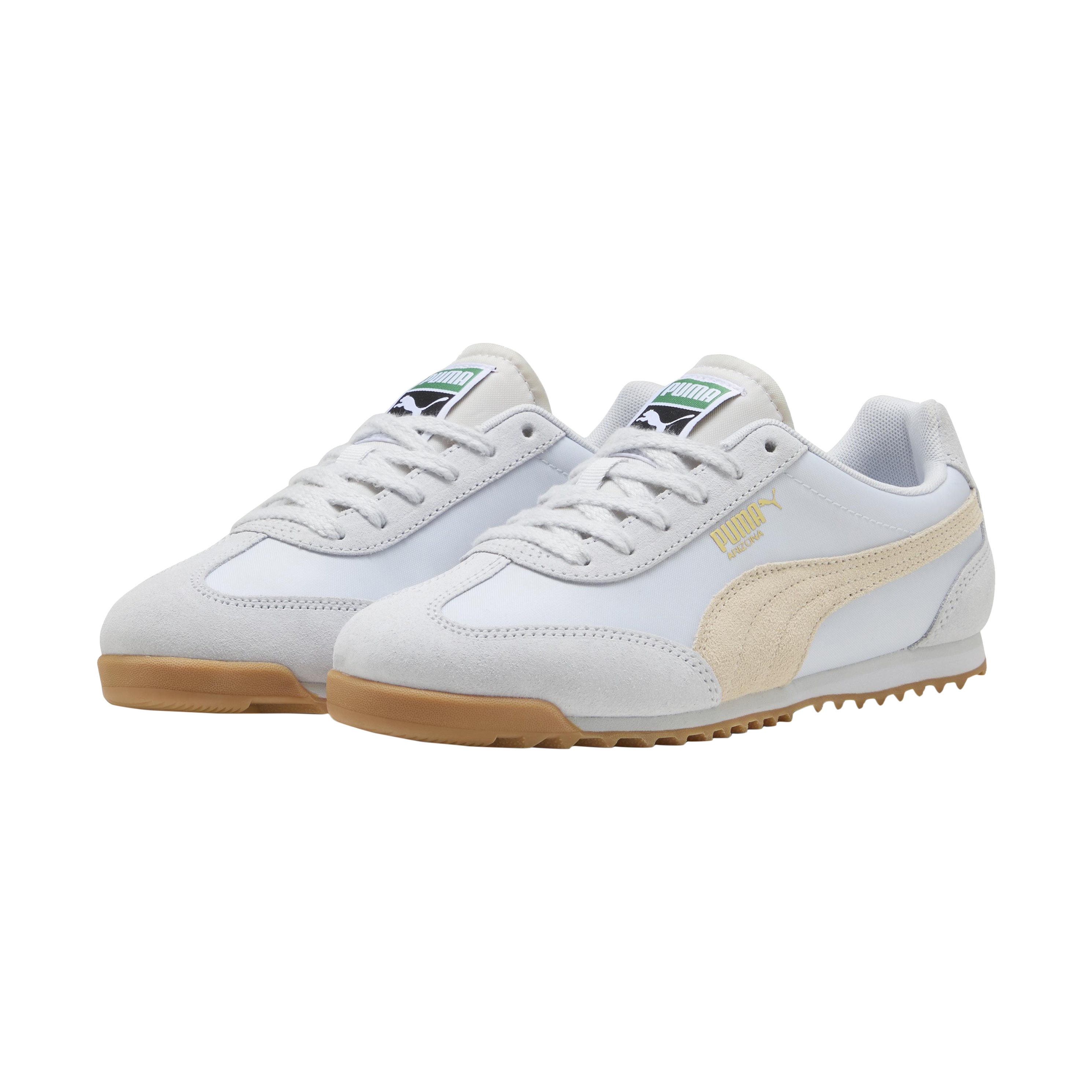 Low leather and nylon Arizona sneakers PUMA White