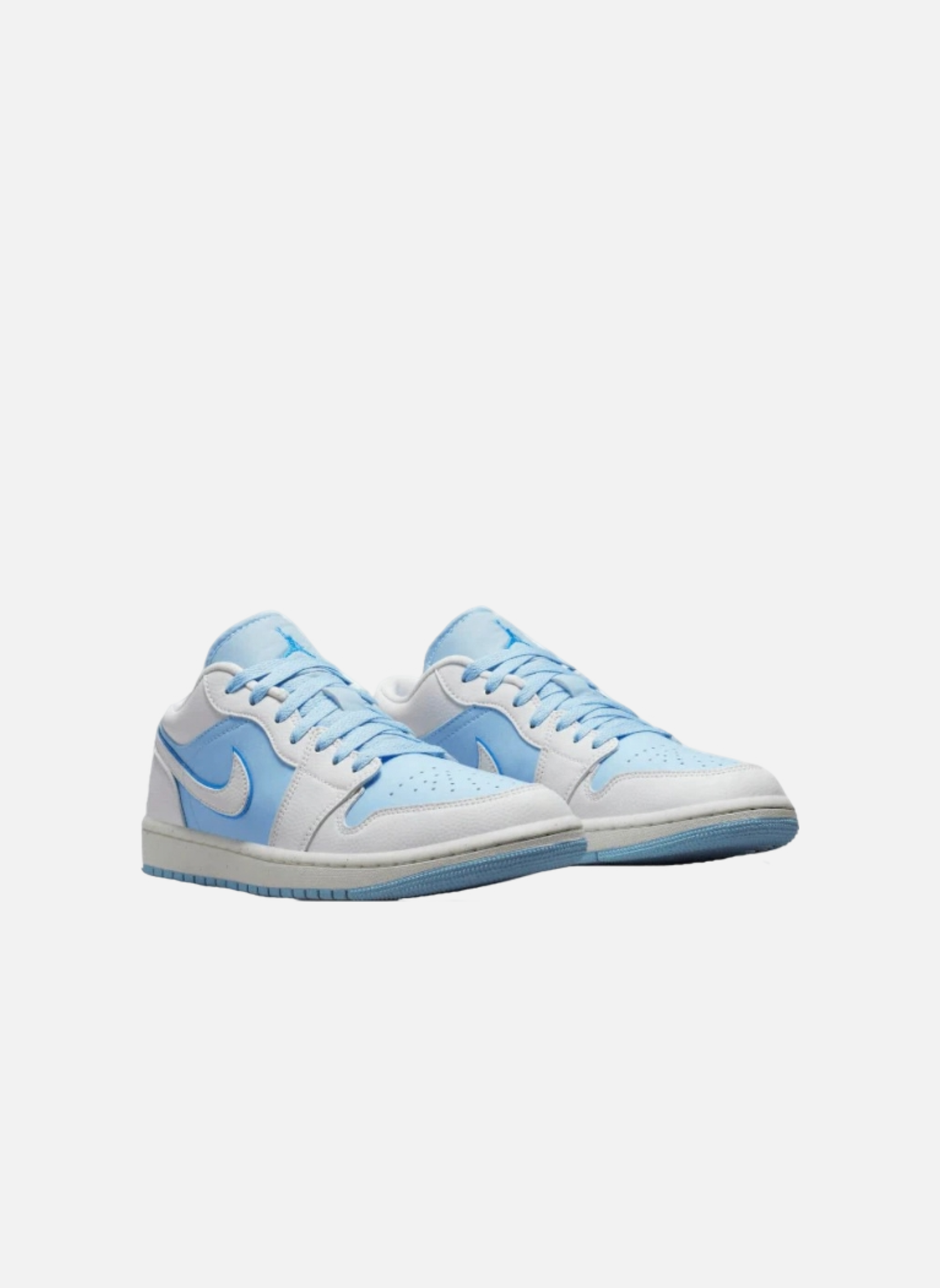 Leather low-top sneakers Jordan Blue