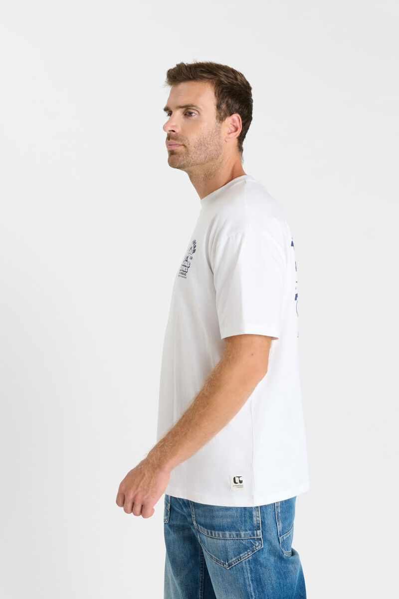 Tommy Badge T-shirt LE TEMPS DES CERISES White