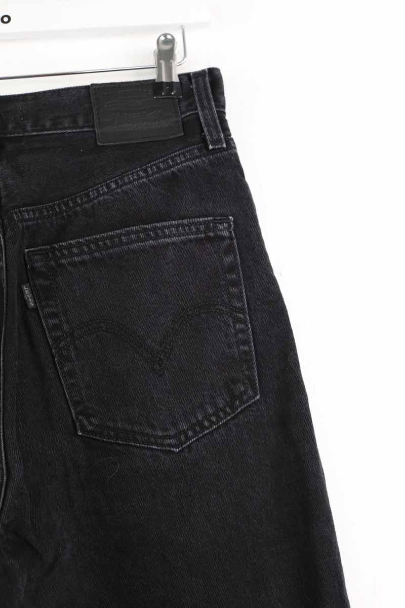 Straight cotton-blend pants LEVI'S - Seconde main Black