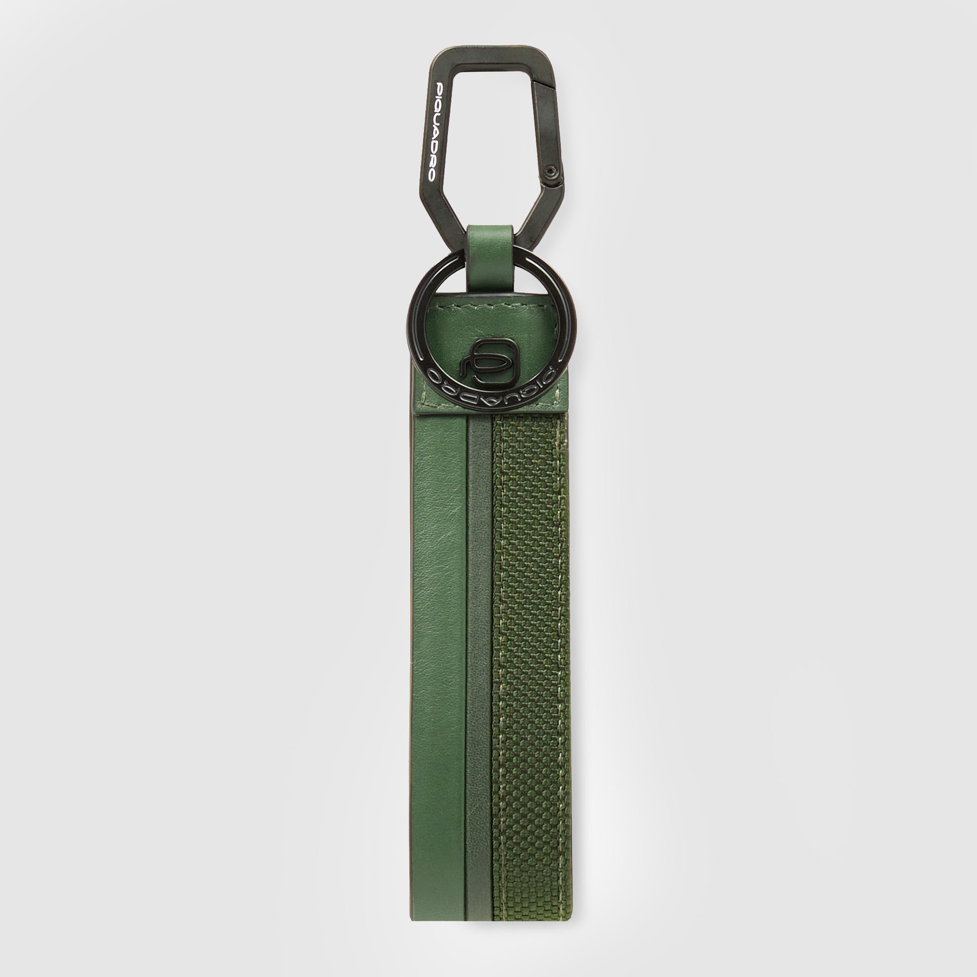 Asia leather keyring PIQUADRO Green