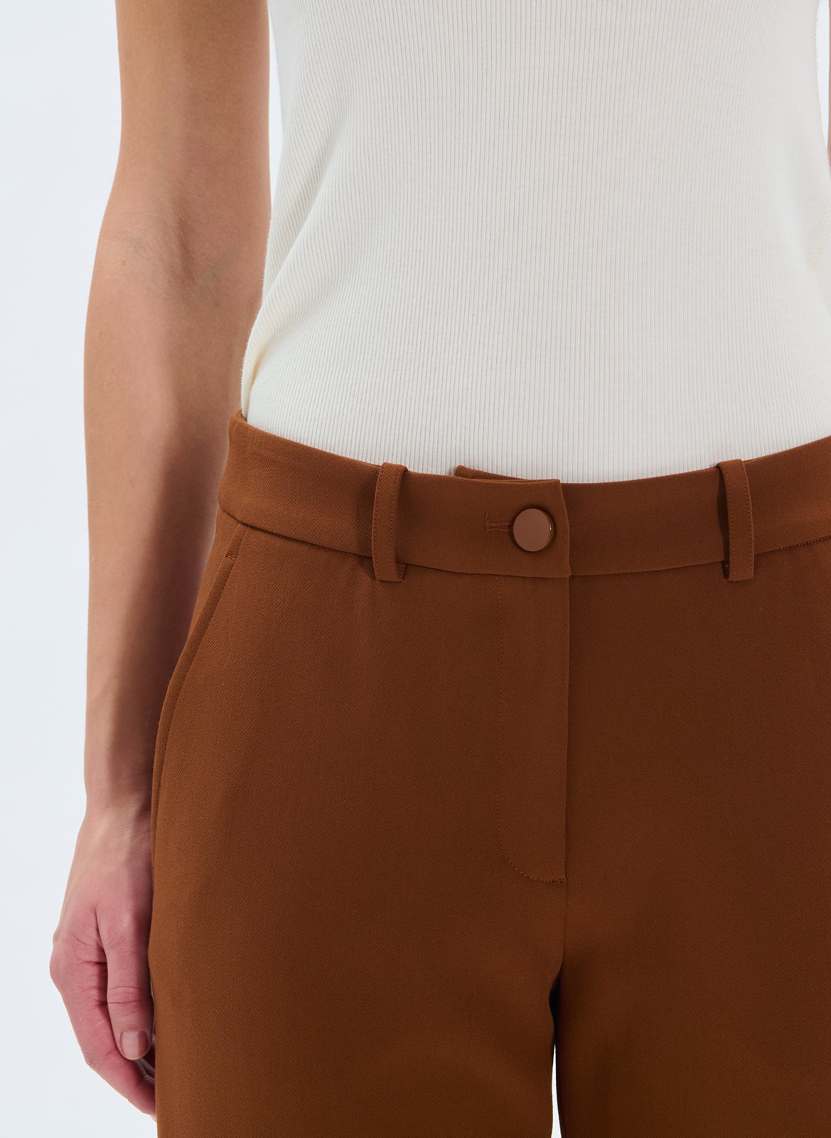 Carrot trousers ZAPA Brown