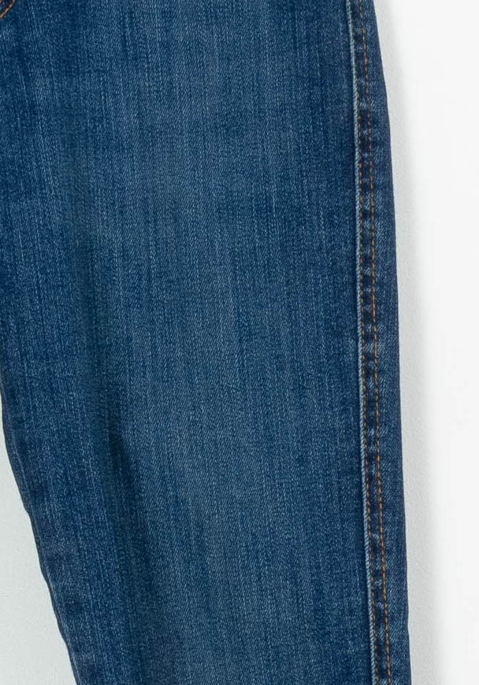 Cropped slim jeans with studs SEZANE - Seconde main Blue