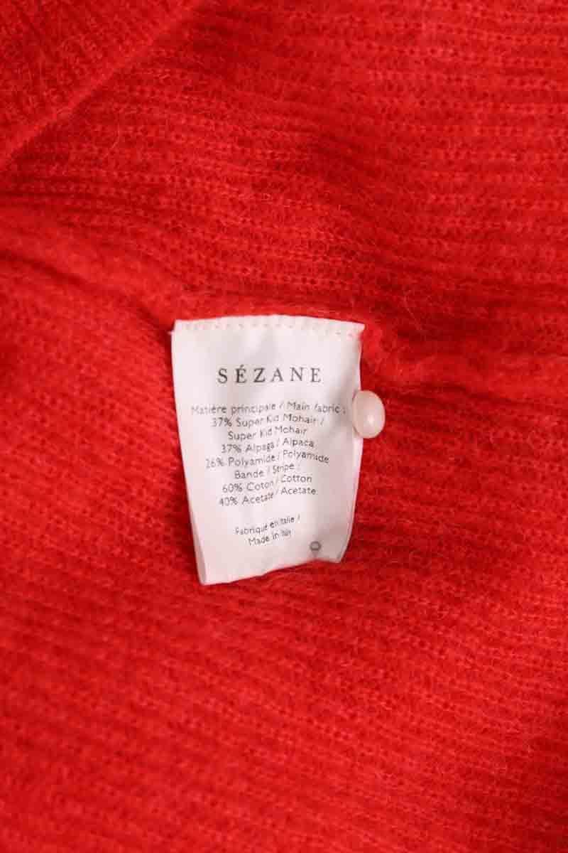 Cardigan SEZANE - Seconde main Rouge