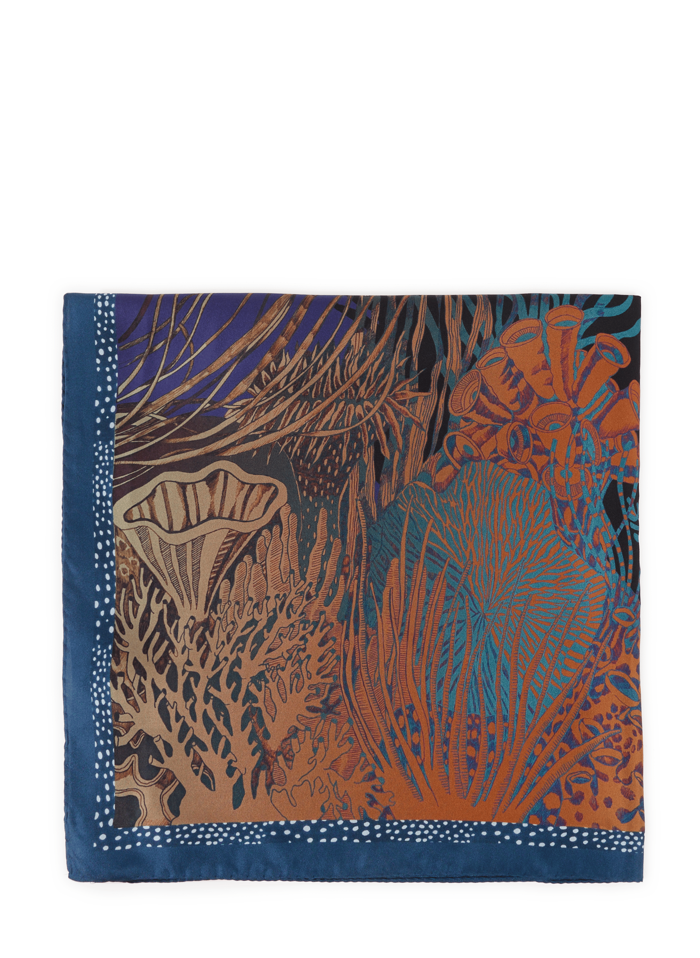 Printed silk square AU PRINTEMPS PARIS