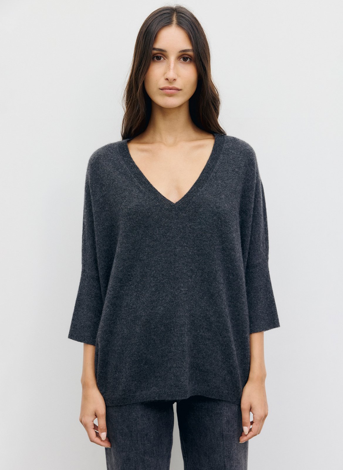 Pull ample col v en cachemire GERARD DAREL