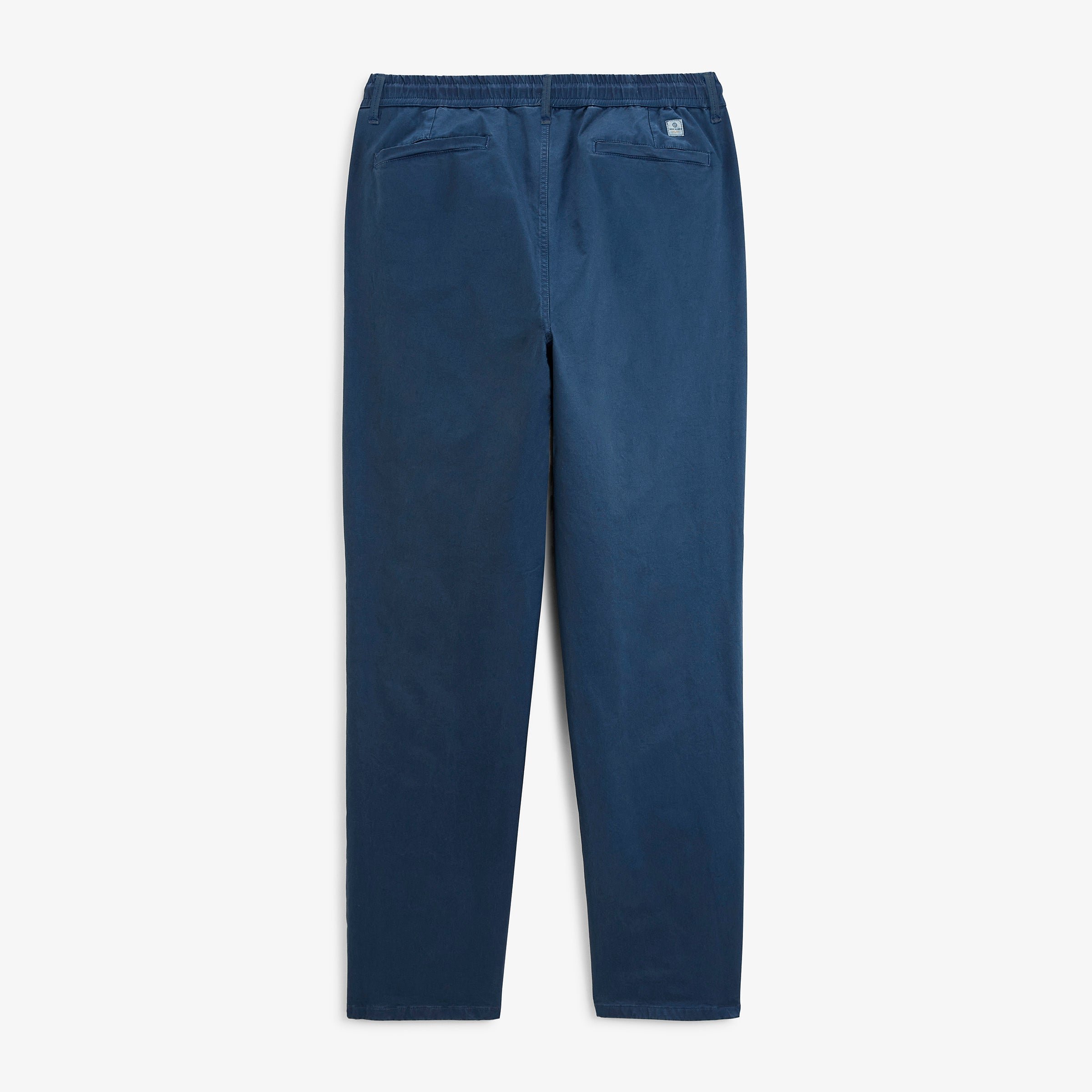 Blue sbplay stretch cotton pants with elastic waistband SERGE BLANCO Blue