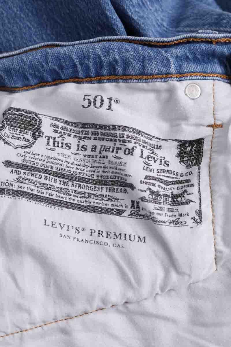 501 straight jeans LEVI'S - Seconde main Blue