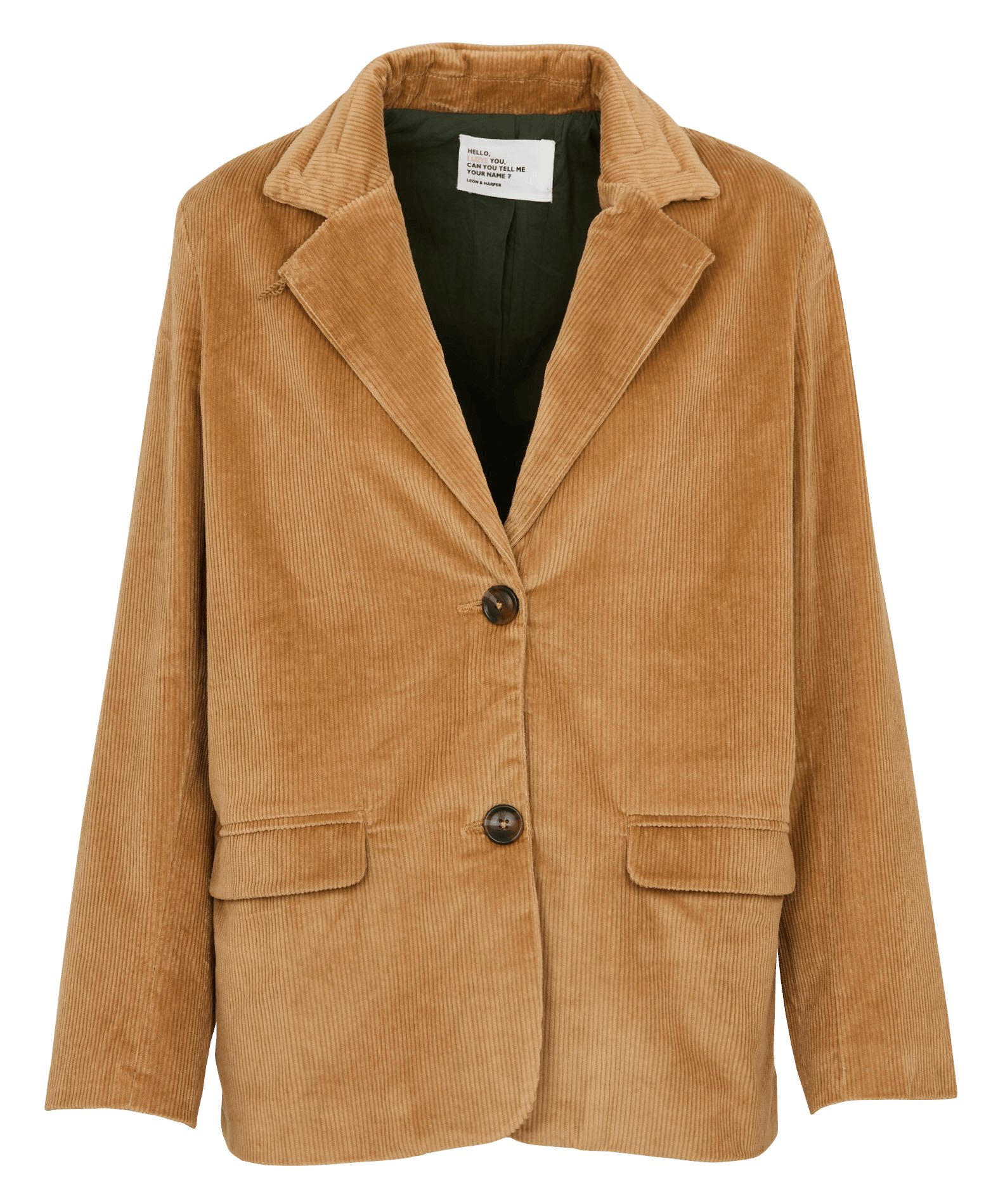 Blazer aus Baumwoll-Mix LEON & HARPER