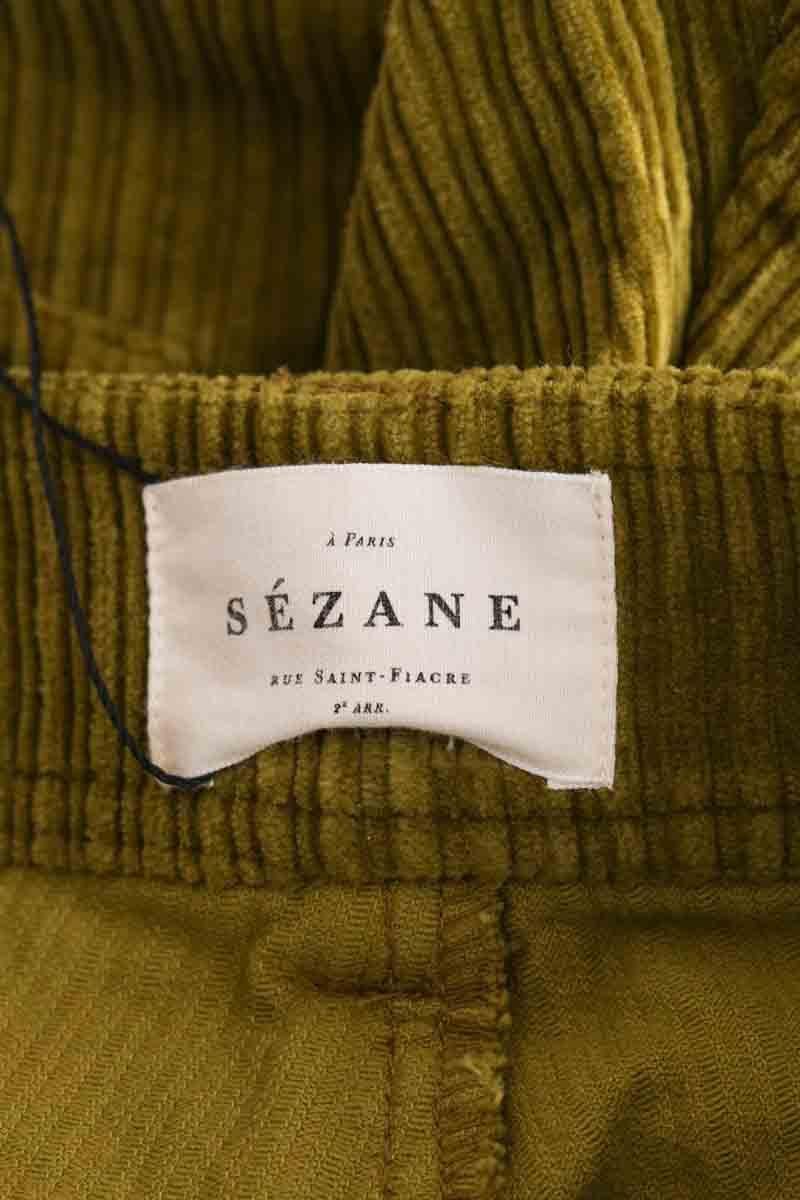 Straight-leg pants SEZANE - Seconde main Khaki