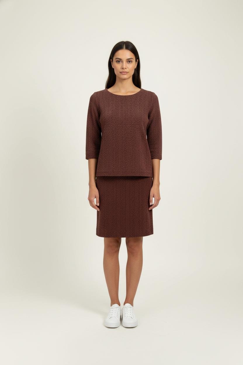 Robe courte & midi GANNI - Seconde Main Rouge