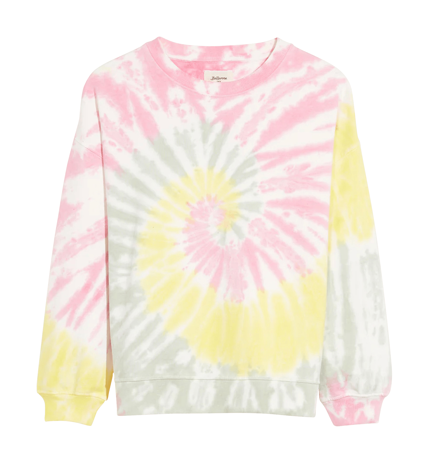 Oversize-Sweatshirt in Batik-Optik MehrfarbigBELLEROSE