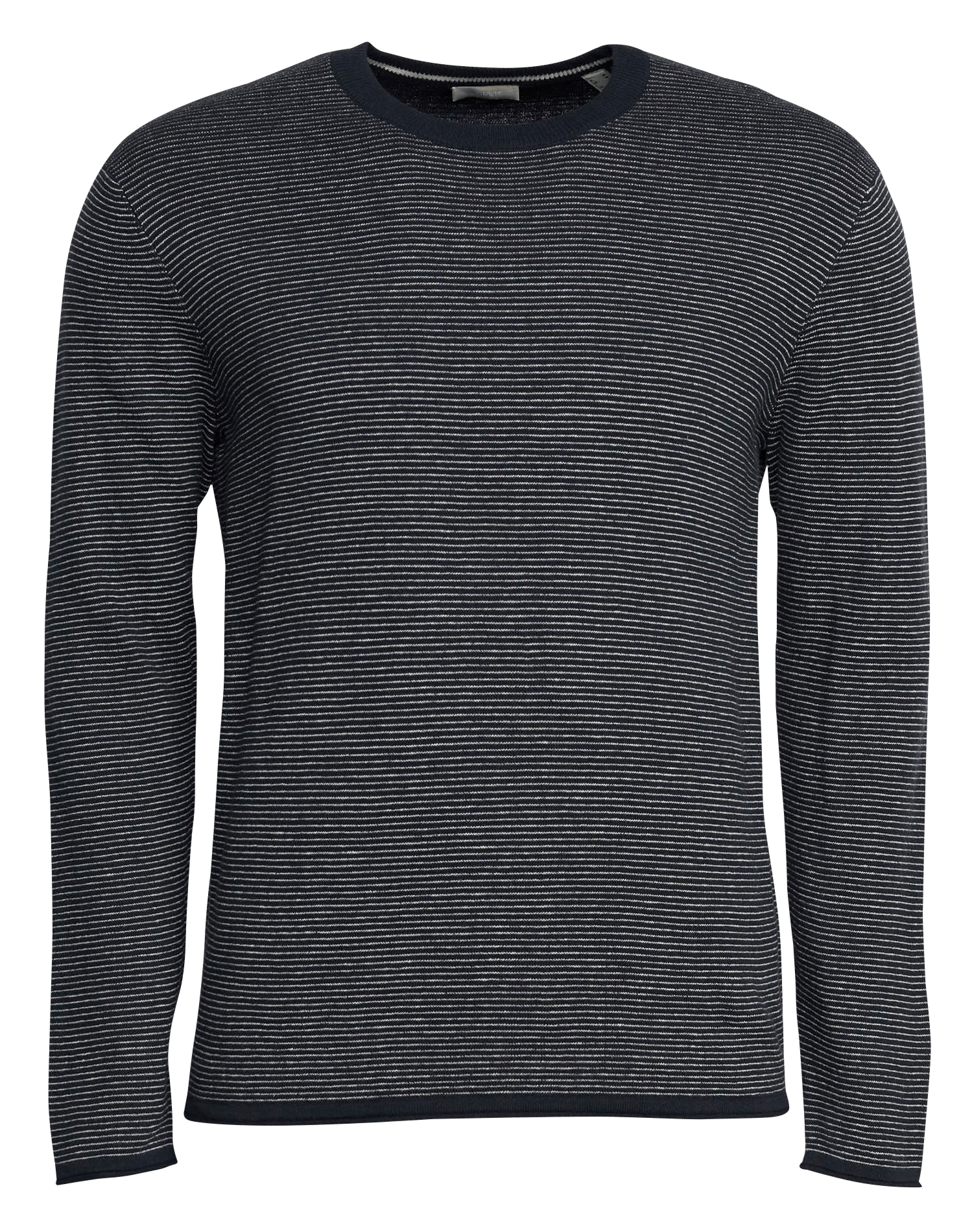 Round-neck Striped Cotton Sweater Petrol Blue Esprit - Men | Place des  Tendances