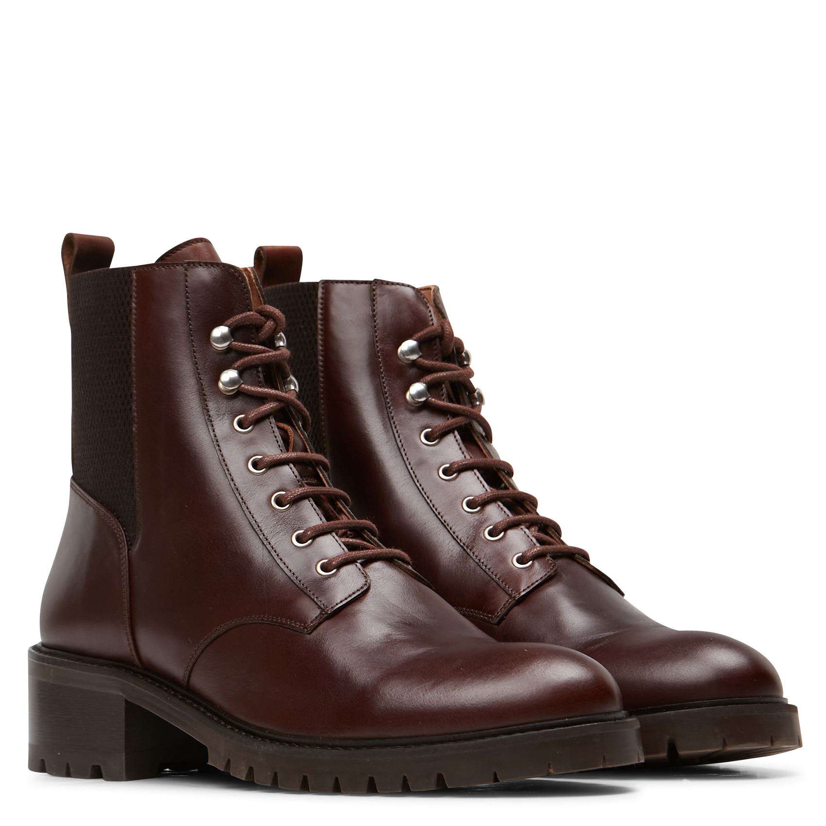 Bottines en cuir MELLOW YELLOW Marron