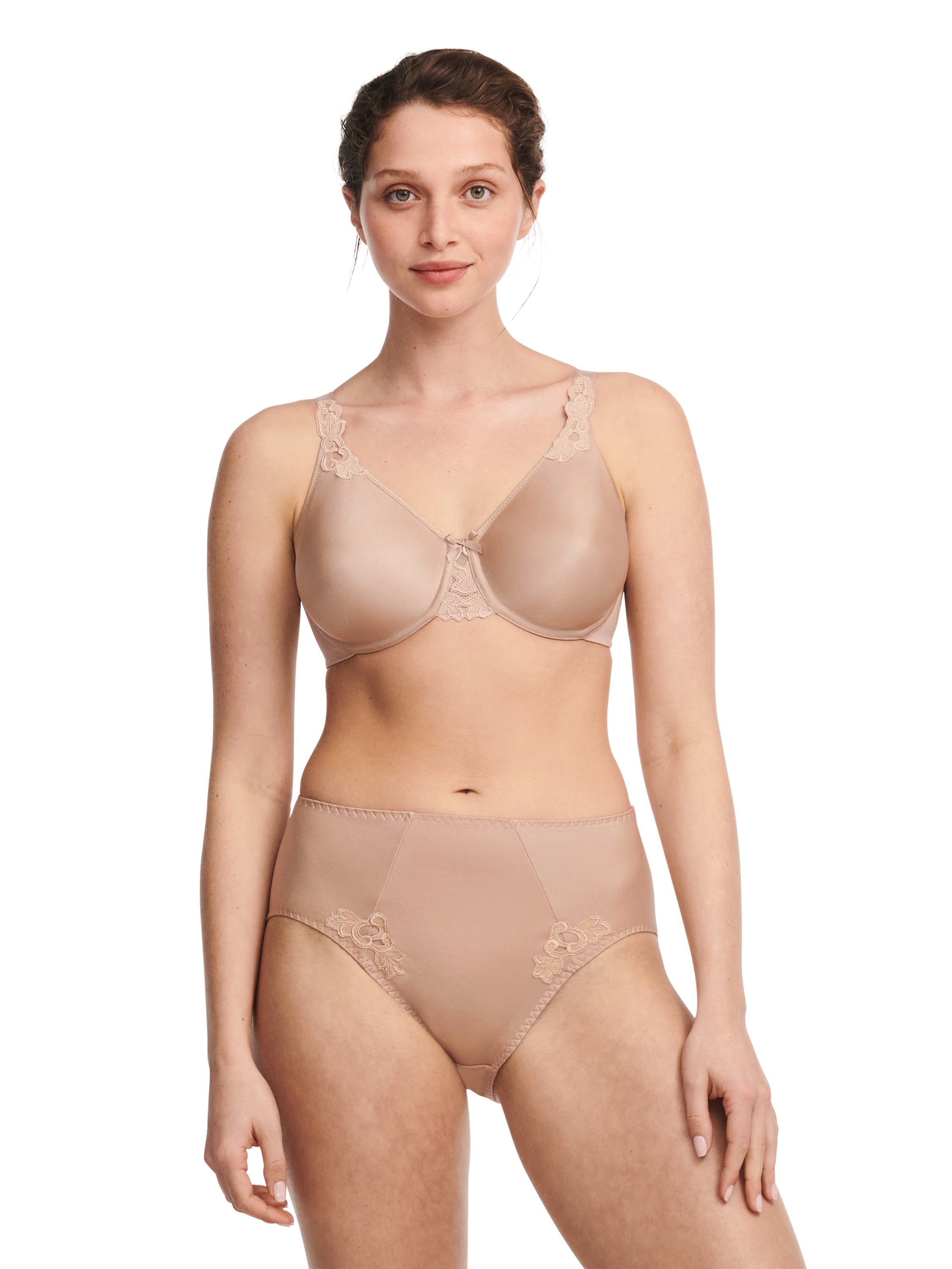 Moulded full-cup bra CHANTELLE Beige