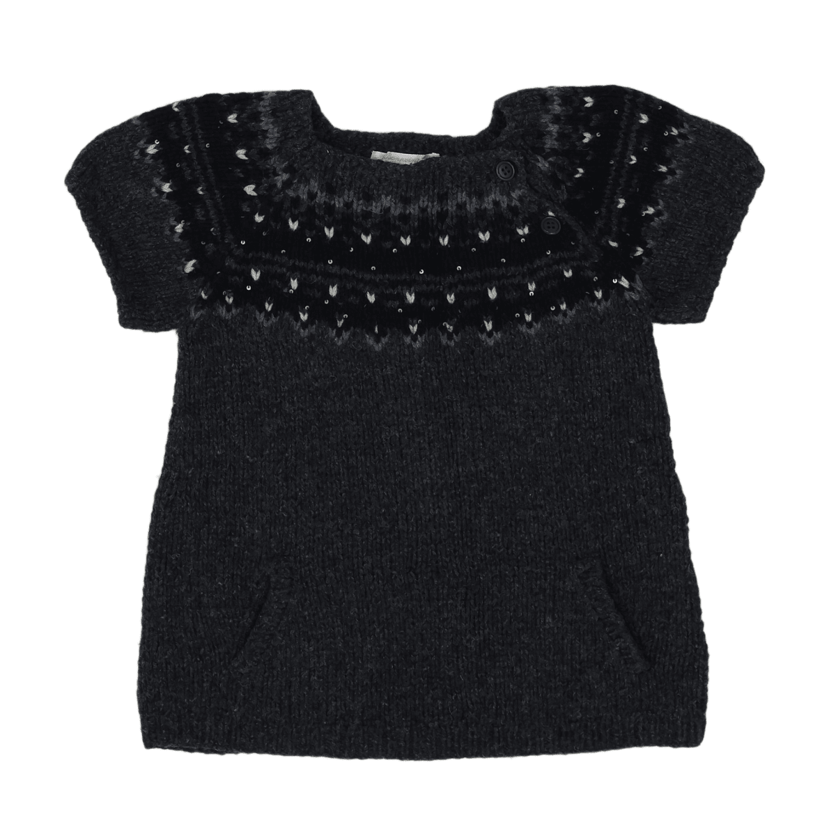 Child's gray sweater - 4 years BONPOINT - Seconde Main Grey