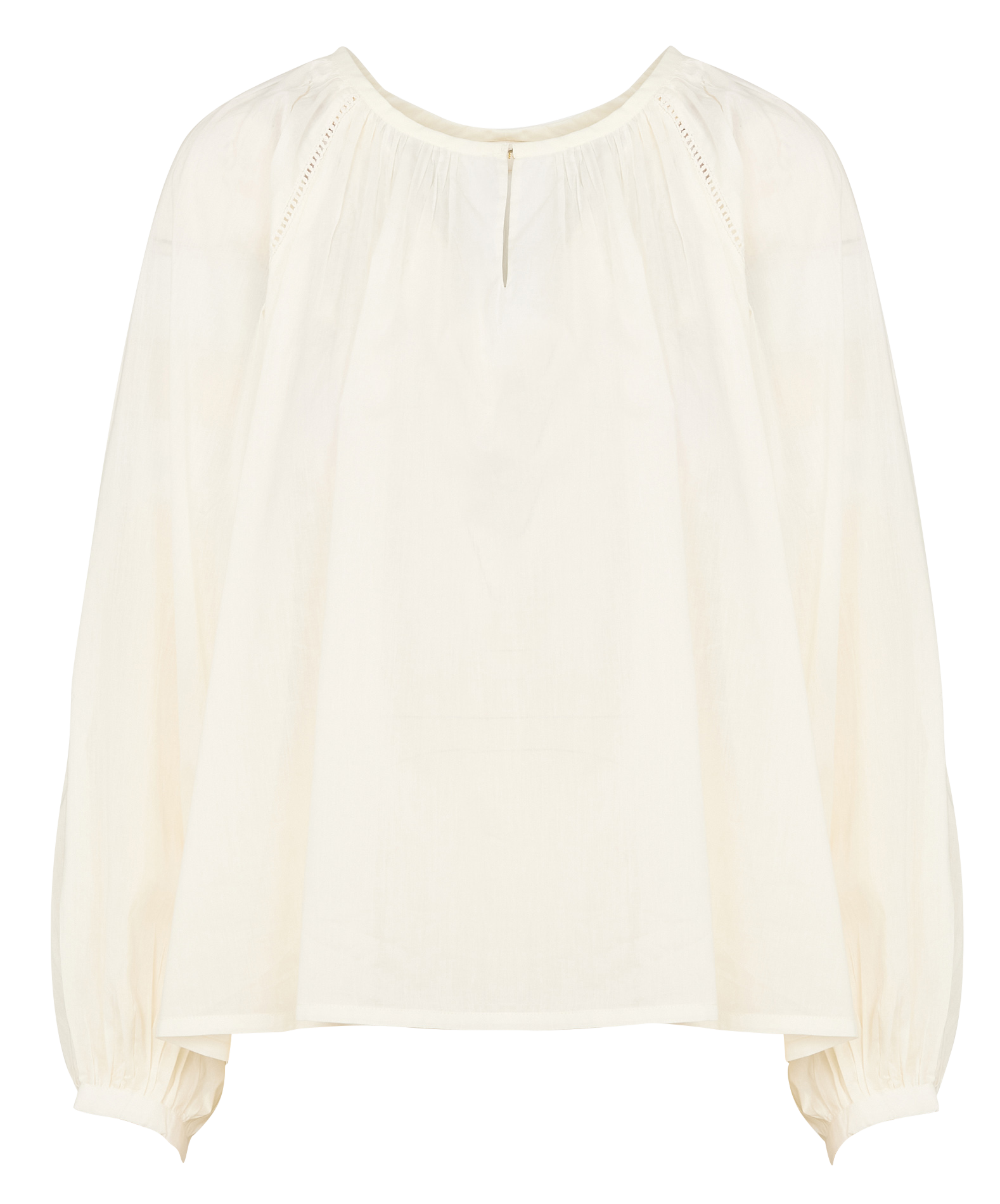 Loose-fit cotton blouse LA PETITE ETOILE Beige