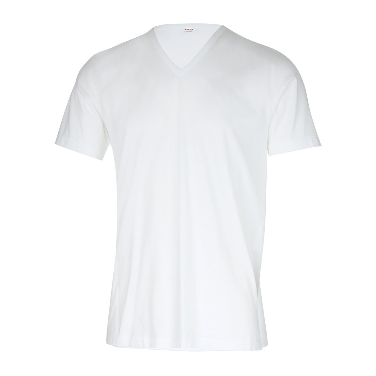 Egyptian Cotton V-Neck T-shirt by Eminence White