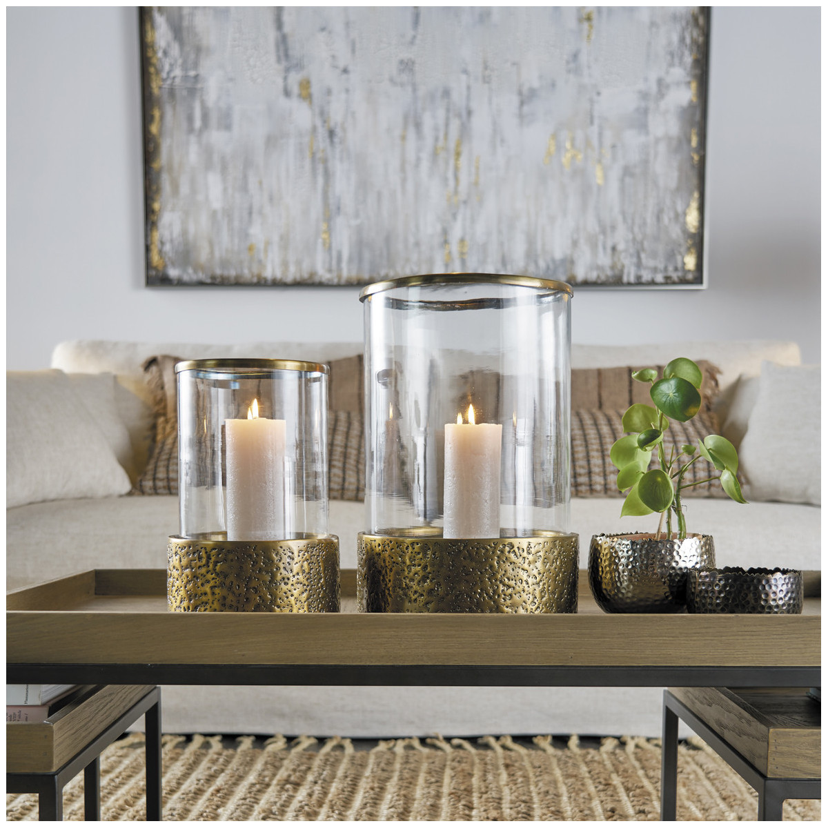 Candleholder BLANC D'IVOIRE Sheer