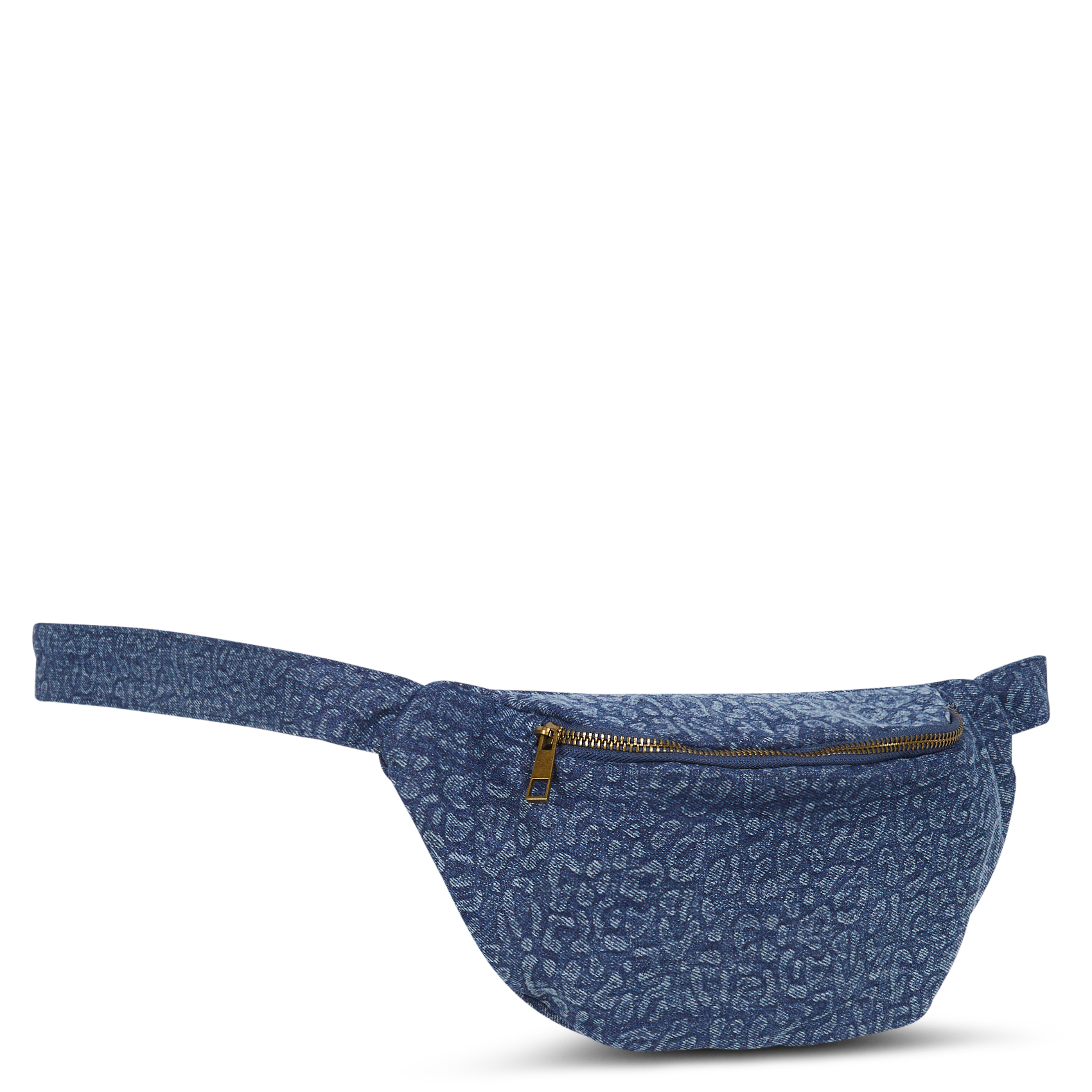 Sac banane en jean Bleu