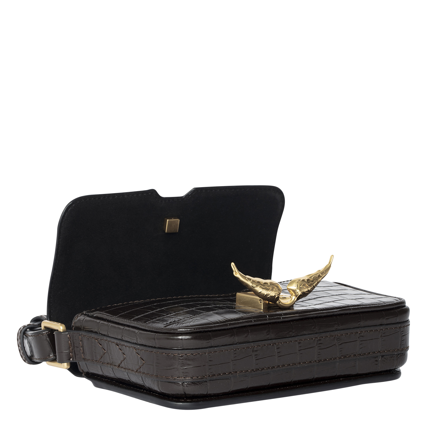 Dori leather shoulder bag ZADIG&VOLTAIRE Brown