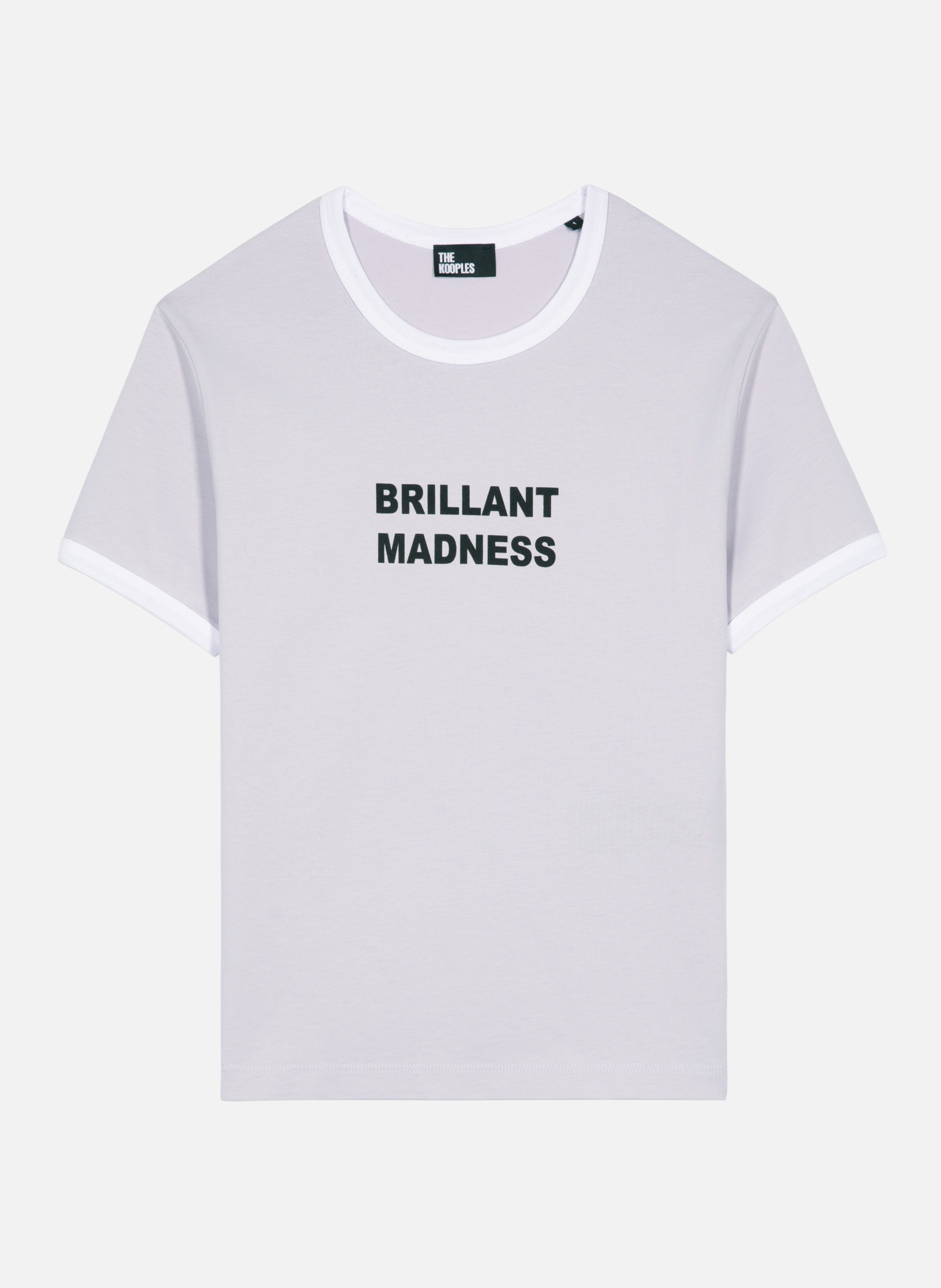 T-shirt with screen printing THE KOOPLES Purple