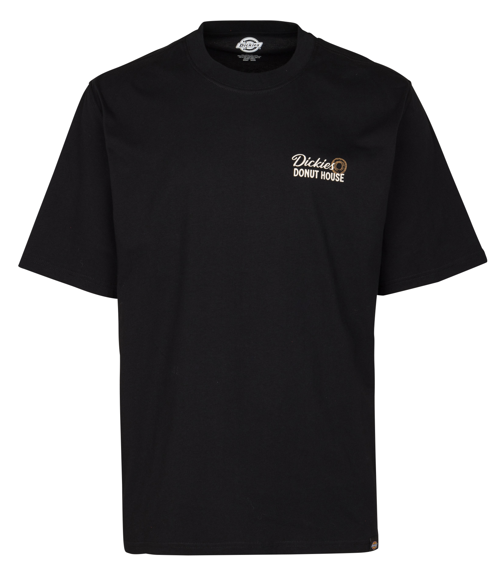 Effen T-shirt DICKIES Zwart