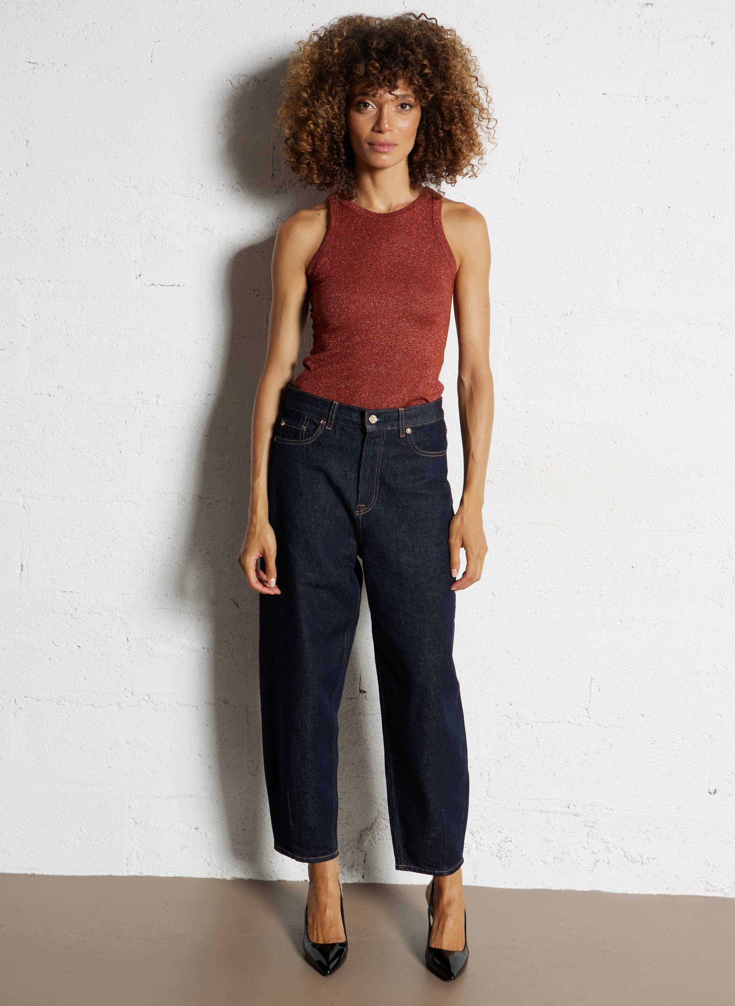 Jeansrock aus Baumwollmischung LIU JO Blau