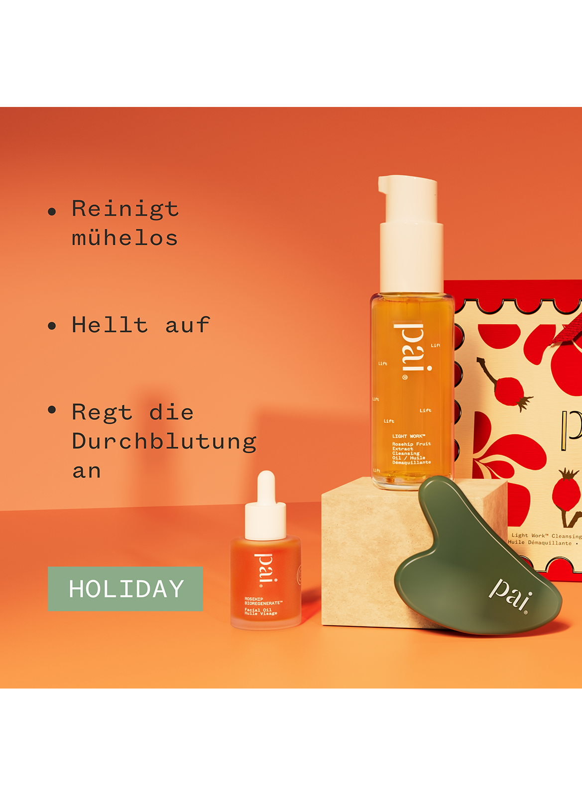 Coffret Le Rituel Rosehip Noël PAI SKINCARE No color