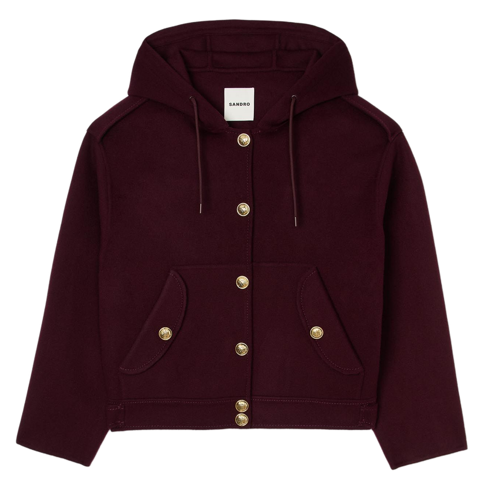 Rechte wollen jas SANDRO Rood